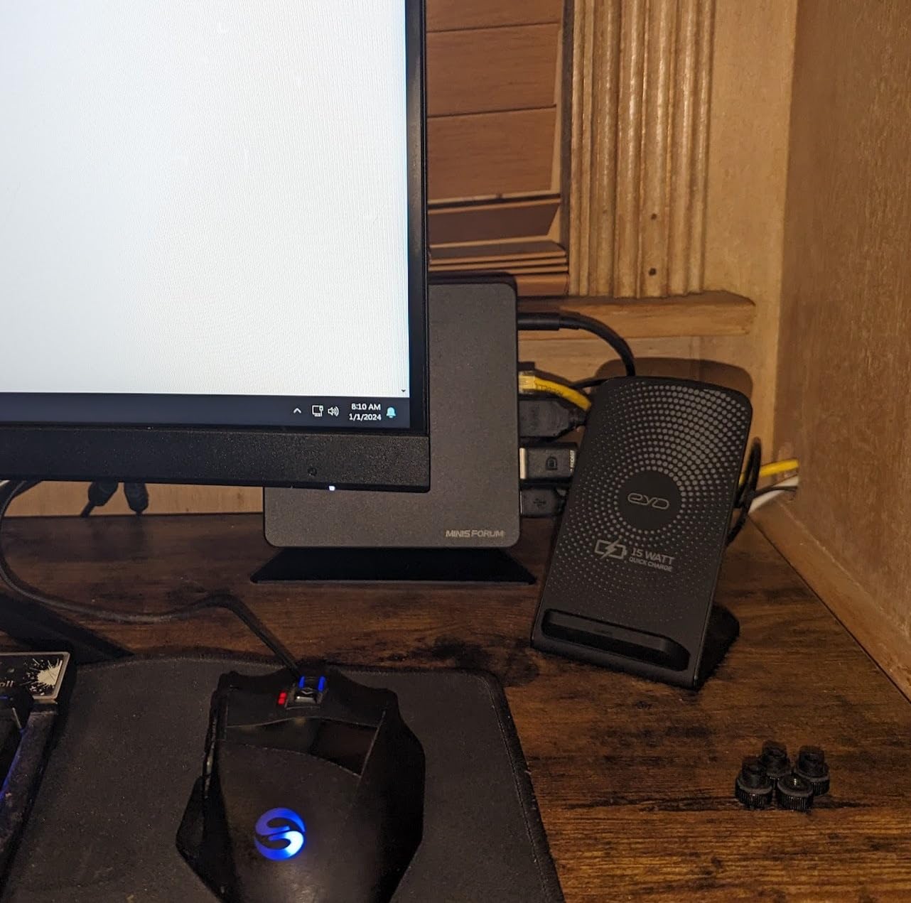 MINISFORUM UM773 Mini PC Barebone with AMD Ryzen 7 7735HS & AMD Radeon 680M,up to 4.75GHz Mini Computer, 2 x HDMI,1x USB4,4 x USB 3.0, WiFi 6,BT5. 2(NO RAM/SSD/OS) customer photo 1