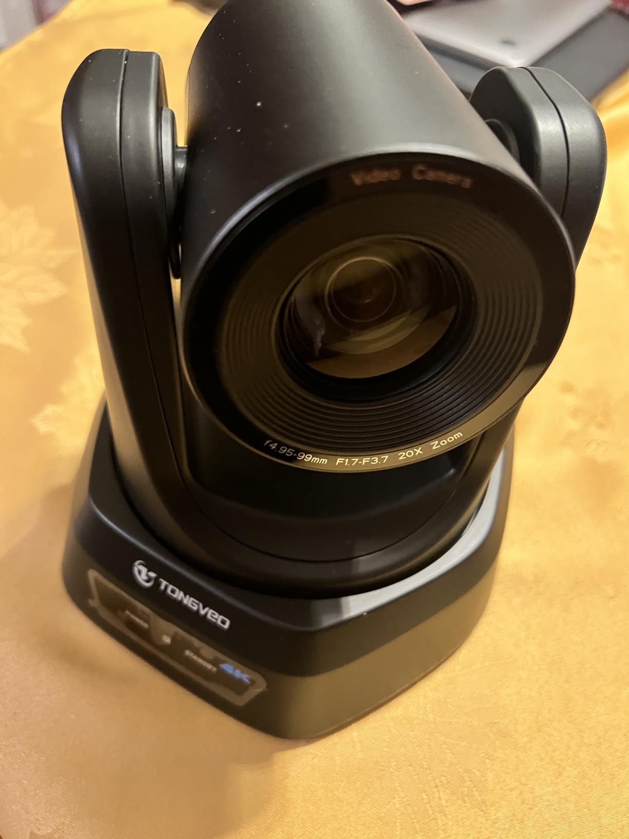 TONGVEO PTZ Camera AI Auto-Tracking 20X Optical Zoom HDMI IP Live Streaming SDI USB3.0 1080P 60fps PoE Supports for Church Services Worship Education Video Conference with OBS vMix Zoom and More customer photo 2