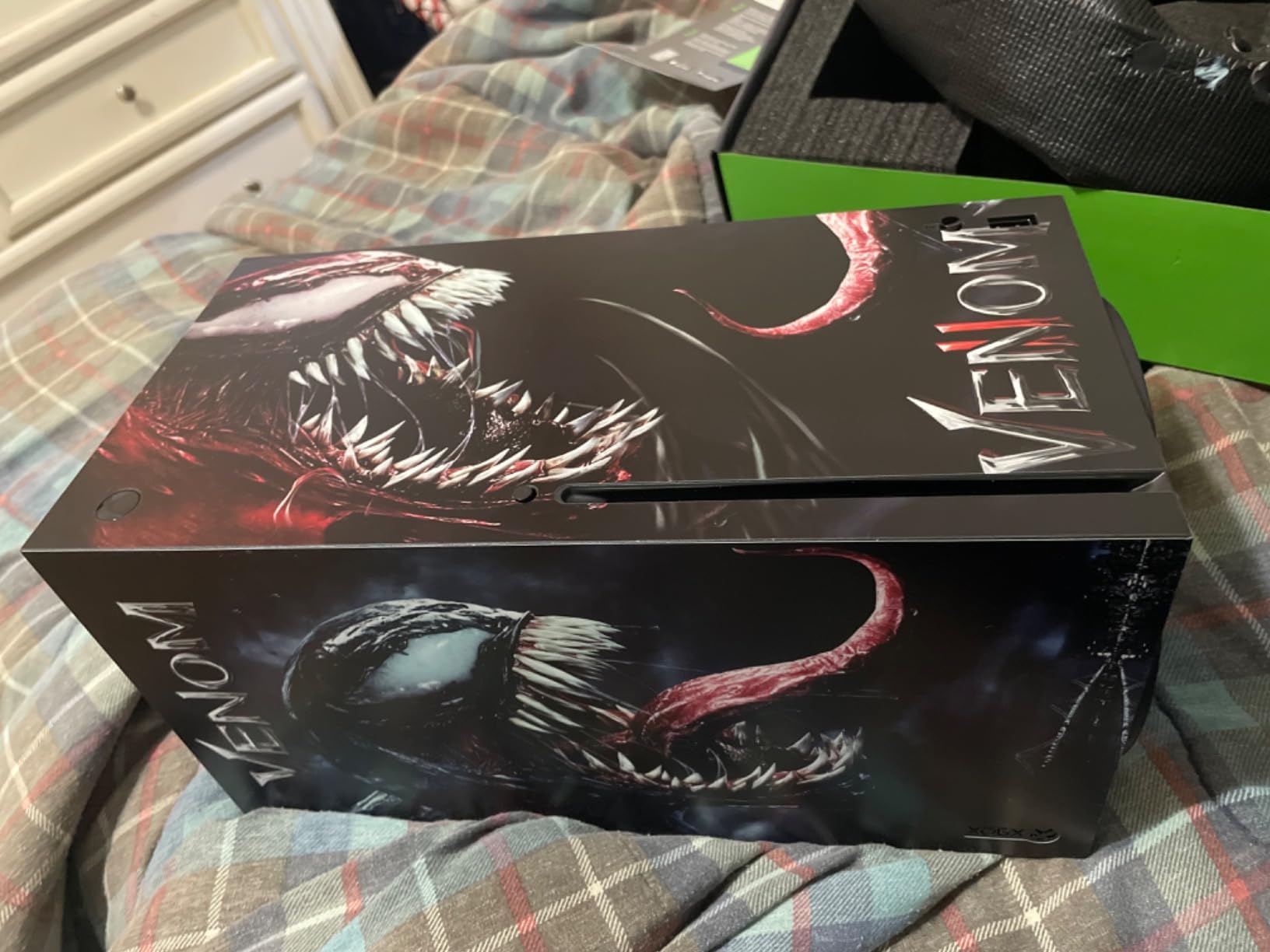 XB Series X Console Controllers Skin Decals Stickers Aliens Wrap Vinyl for XB Series X Console Horror customer photo 2