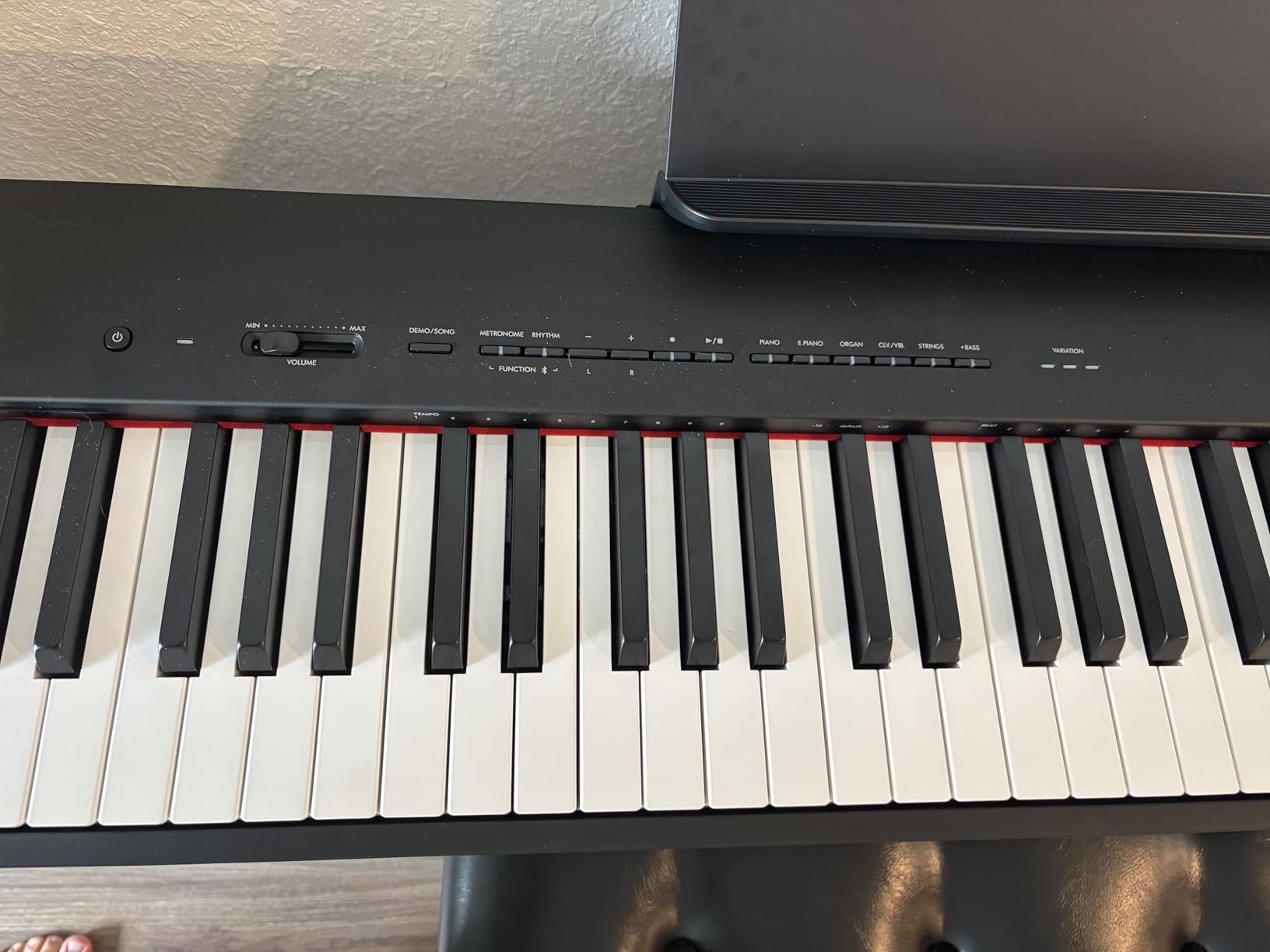 Yamaha P-225 88-Key Digital Piano with Weighted Keys, Portable Design customer photo 1