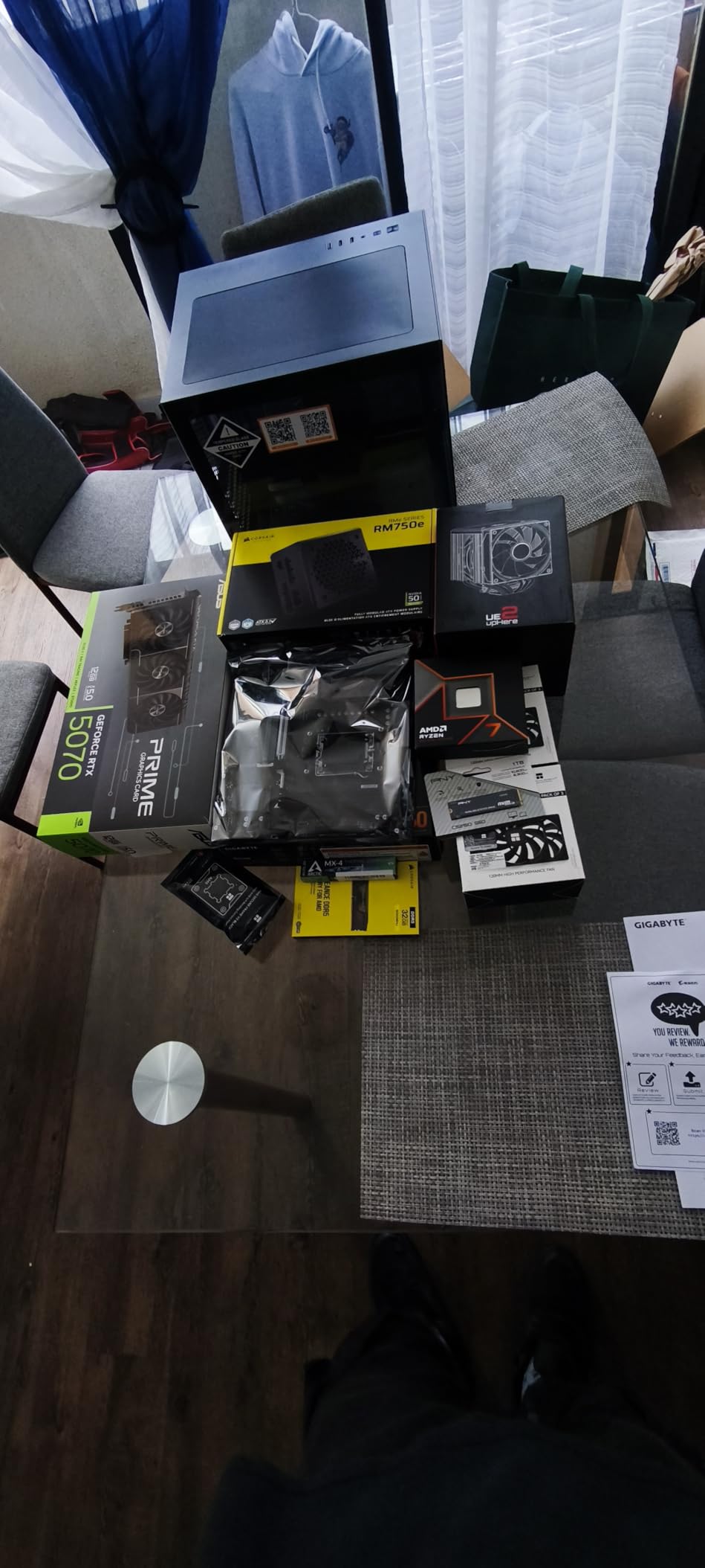 CORSAIR Vengeance DDR5 32GB (2x16GB) DDR5 6000MHz CL30 AMD EXPO Intel XMP iCUE Compatible Computer Memory - Gray (CMK32GX5M2B6000Z30) customer photo 1