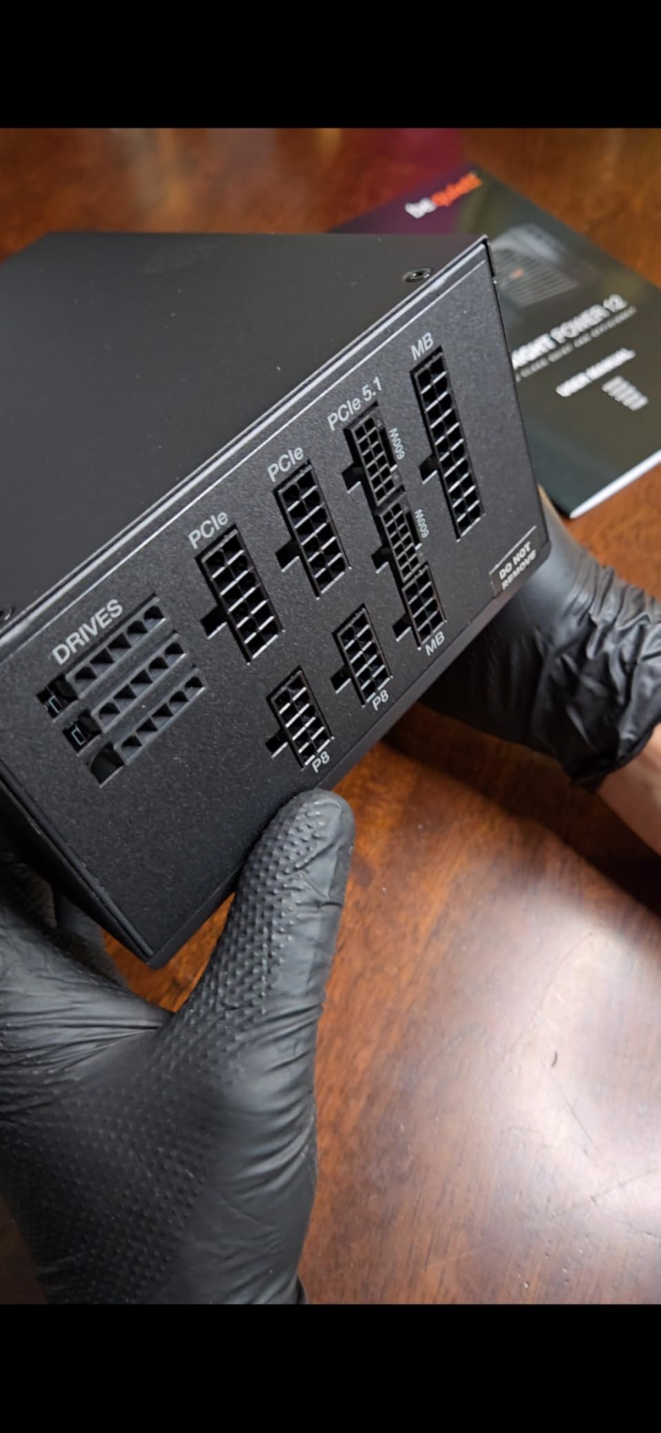 be quiet! Straight Power 12 1500W Modular Power Supply | 80 Plus Platinum ATX 3.1 Compliant | for PCIe 5.0 GPUs and GPUs with 6+2 pin connectors | Silent 135mm Fan | BN518 customer photo 1