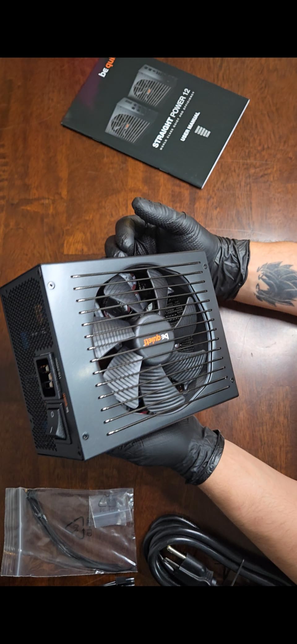 be quiet! Straight Power 12 1500W Modular Power Supply | 80 Plus Platinum ATX 3.1 Compliant | for PCIe 5.0 GPUs and GPUs with 6+2 pin connectors | Silent 135mm Fan | BN518 customer photo 2