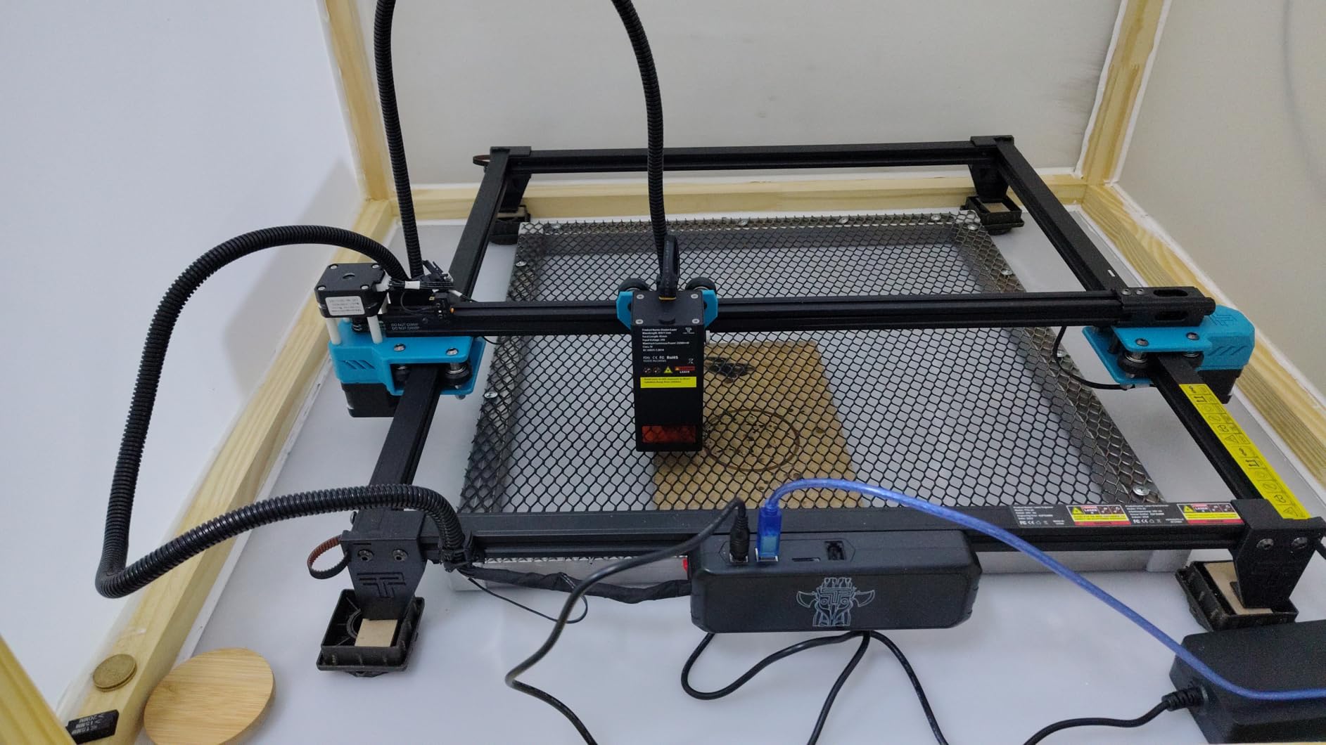 Twotrees TTS-20 Pro Laser Engraver, 20000mW Laser Engraver Machine and Cutter, Ideal for DIY Laser Engraving Projects customer photo 1