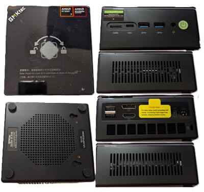 M5 Plus Gaming Mini PC Ryzen 7 5825U (Upgraded 7430U), 32GB RAM 1TB SSD Dual NIC LAN 2.5GbE Desktop Computers Office Home, Triple 4K Display, WiFi 6E, USB3.2, USB-C, BT 5.2, DP, HDMI customer photo 1