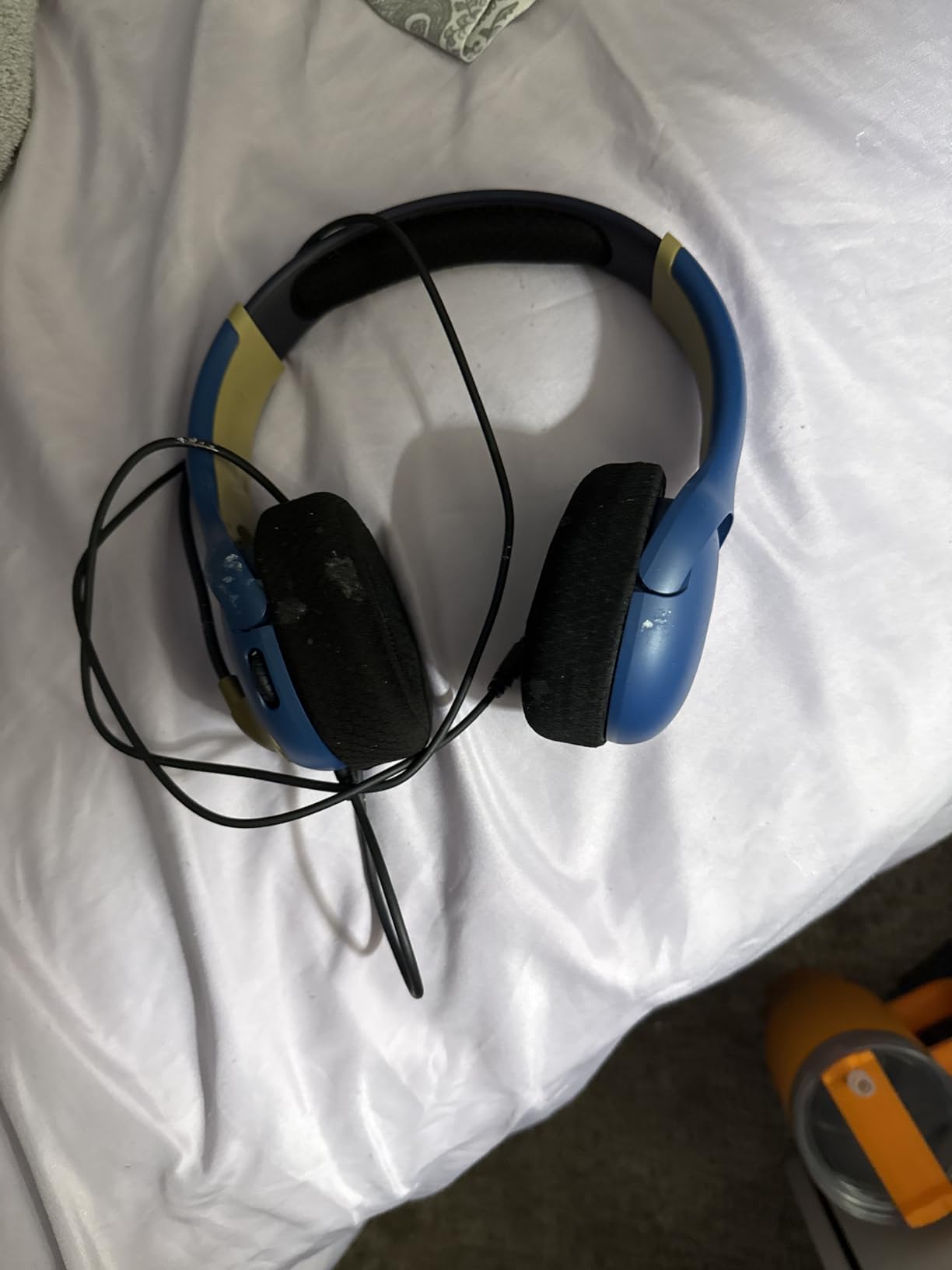 PDP Gaming AIRLITE Stereo Headset with Mic for Nintendo Switch/Lite/OLED - Wired Power Noise Cancelling Microphone, Lightweight, Soft Comfort On Ear Headphones (Moonlight Black/Blue) customer photo 1