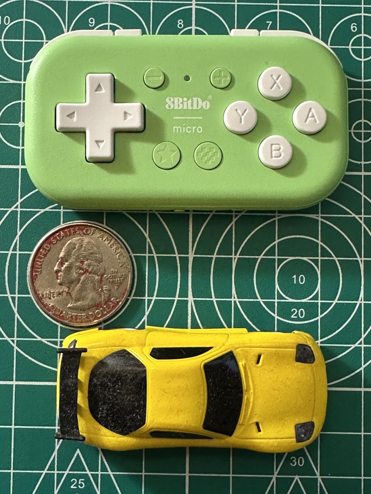 8Bitdo Micro Bluetooth Gamepad Pocket-sized Mini Controller for Switch, Android, and Raspberry Pi, Supports Keyboard Mode (Blue) customer photo 2