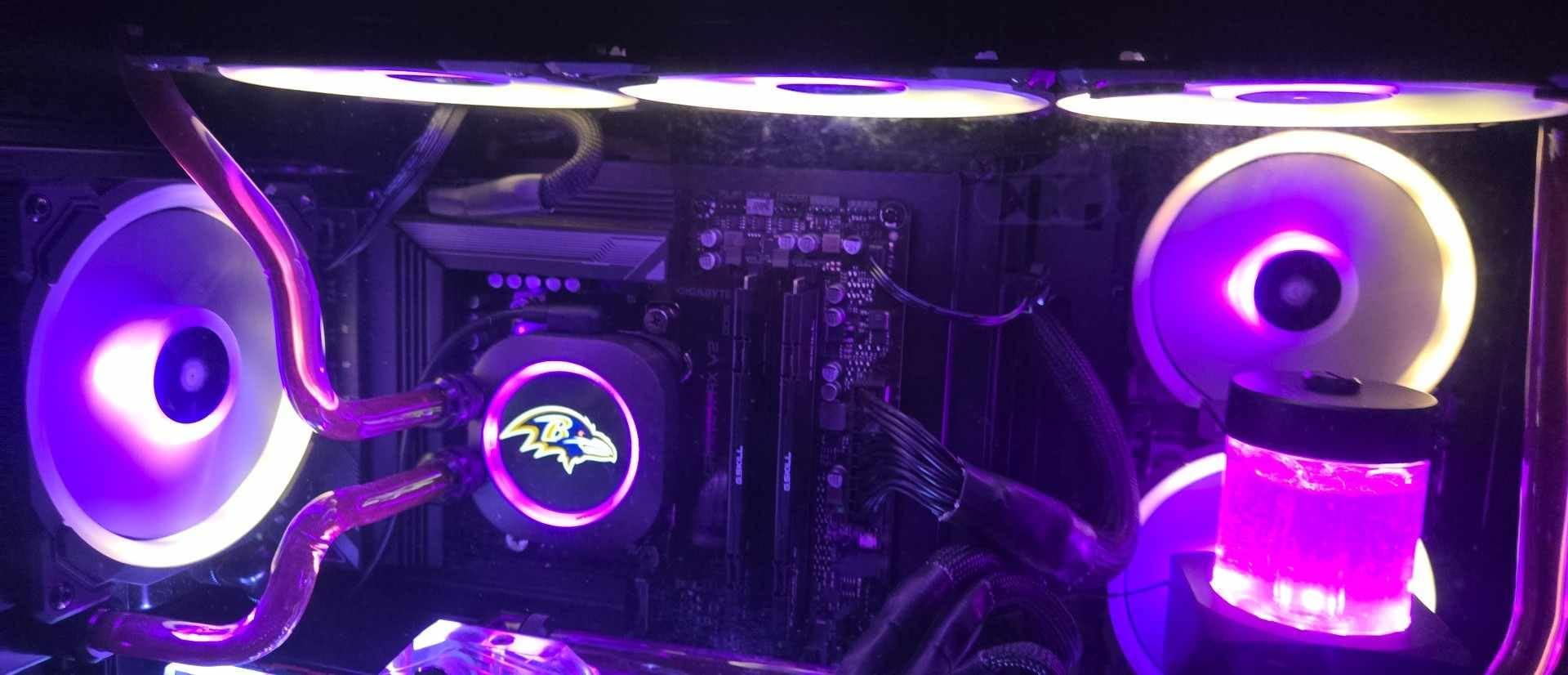 XC7 RGB Elite LCD CPU Water Block - 480x480 IPS LCD Screen - 31 RGB LEDs - USB-C - Fits Intel LGA 1700, AMD AM5 and Older - Stealth Gray customer photo 2