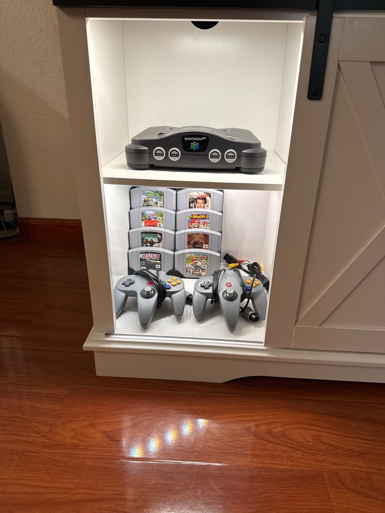 R2D3 Display Stand Compatible with Nintendo 64 Games Retro Gaming 3D Printed Organizer & Showcase (Holds 5 Games Without Protectors) customer photo 2