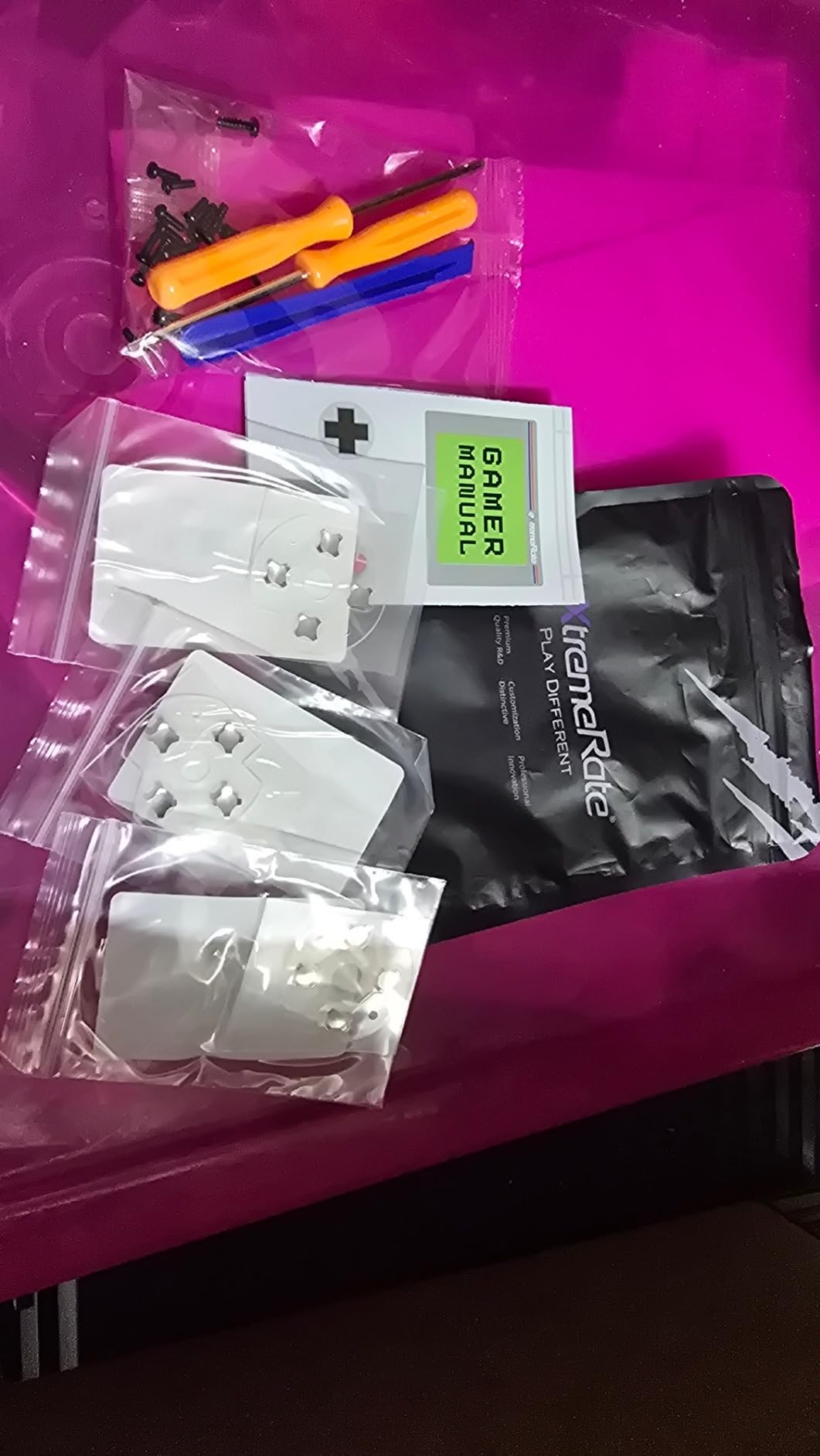 eXtremeRate Replacement Dpad Conductive Flim for Xbox One Controller - 6 Pack Repair Kits Direction Button Switch Pad for Xbox Series S/X, for Xbox One S/X/Elite, Elite Series 2 Core Controller customer photo 1