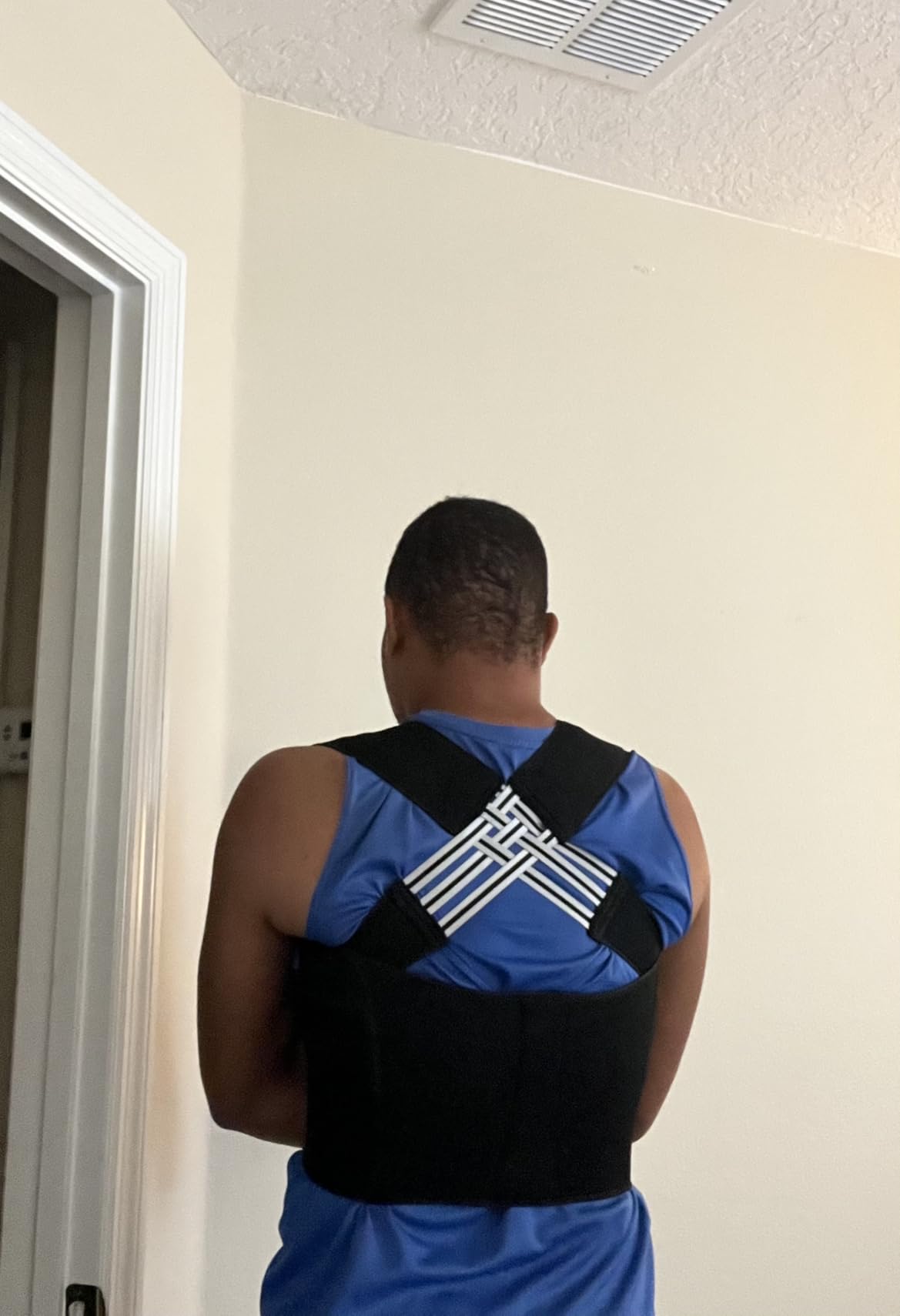 Posture Corrector for Women and Men, Adjustable Shoulder Straightener, Back Support Brace, Upper Spine scoliosis customer photo 2