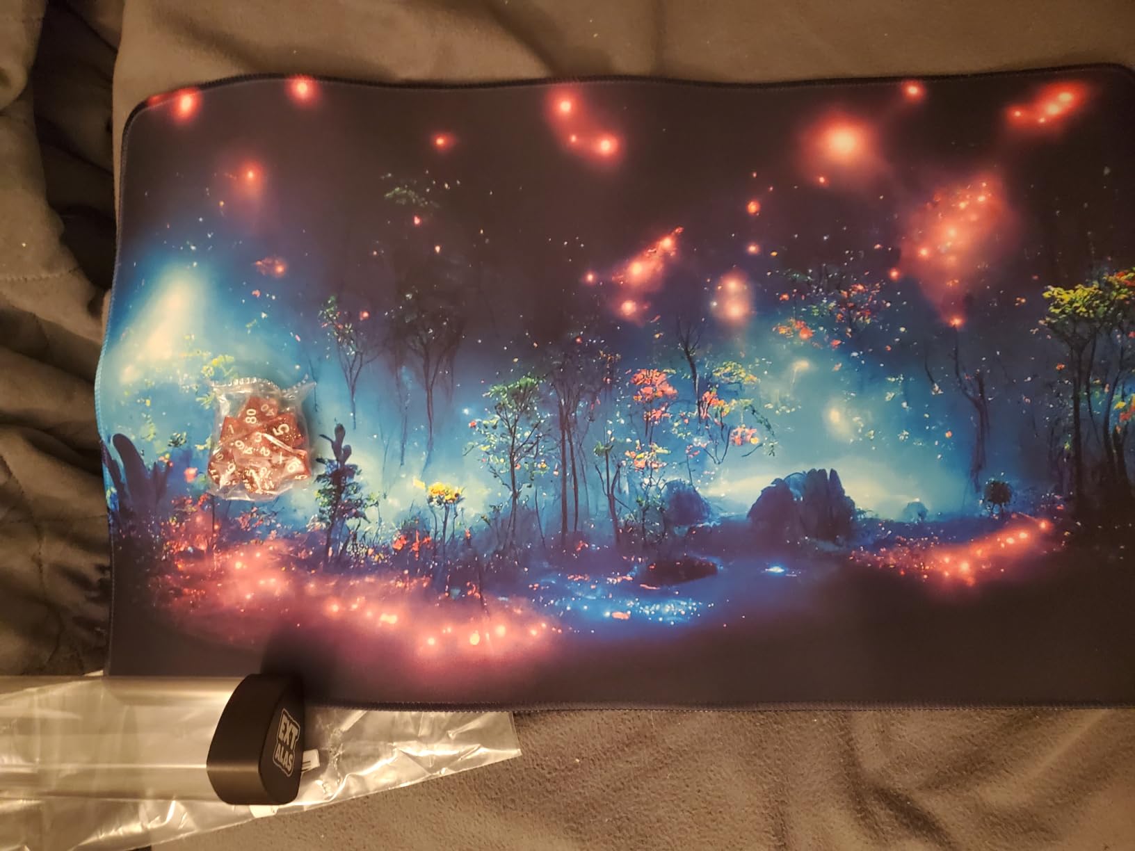 MTG Playmat TCG Playmat -Includes Storage Tube and 7 Dice-Experience Top-Tier Quality and Edge-Locking Waterproof and Non-Slip Mat! customer photo 1