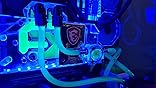 Mayhems - XT1 Premixed PC Coolant - Computer Water Cooling Fluid - Liquid Cooling, Thermal Performance Series, UV Fluorescent Blue, 1 Litre, Ozone Clear Blue customer photo 1