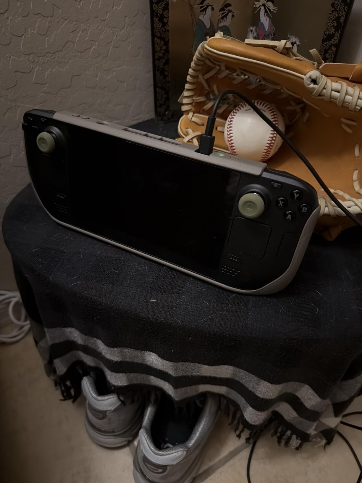 Skull & Co. GripCase SD for SteamDeck: A Soft Protective Case with Textured Grips Full Protection and Stand, Shock-Absorption Non-Slip and Anti-Scratch Cover Design - Galactic Purple customer photo 2