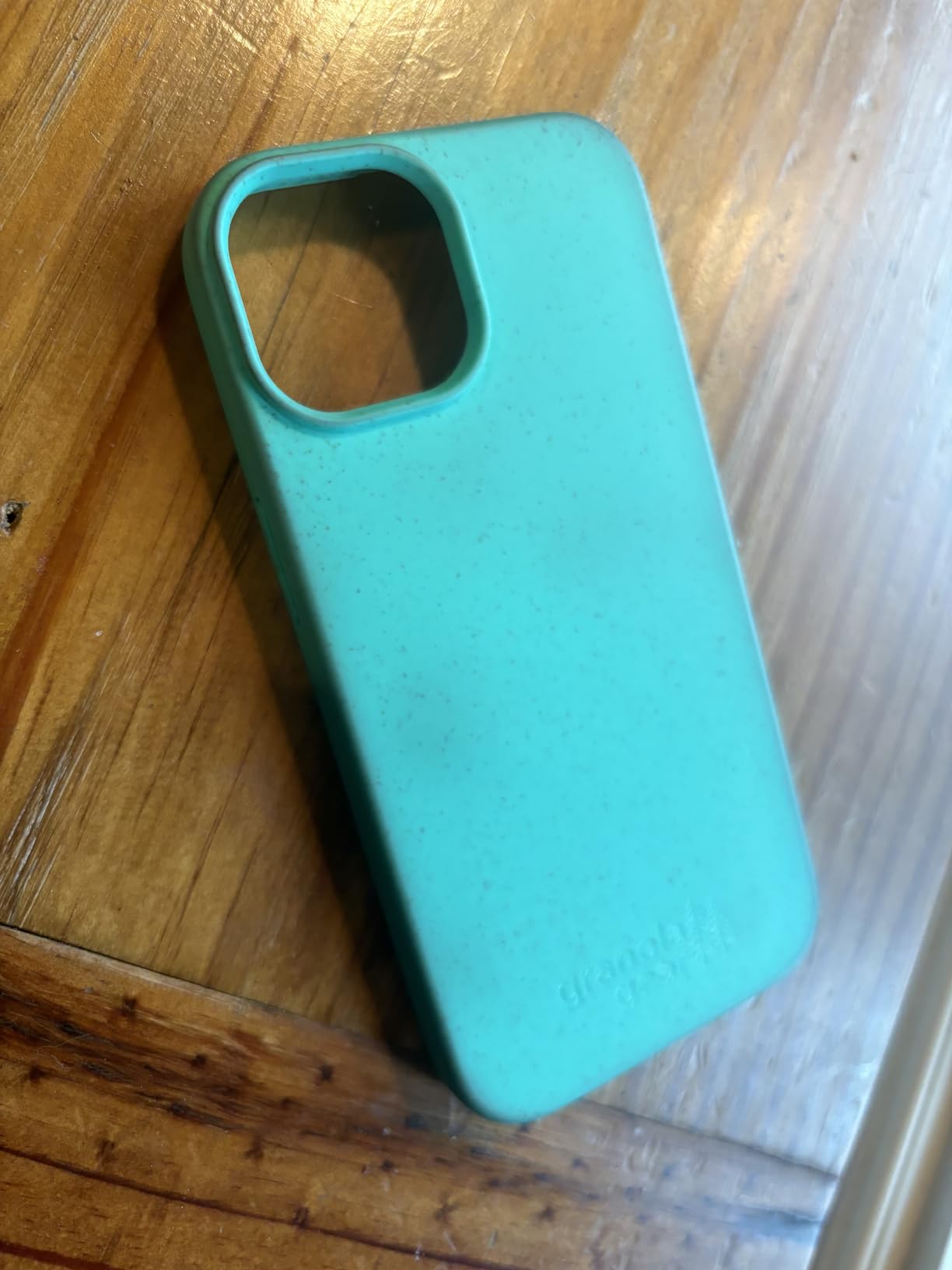 Eco by GranolaGear - Eco-Friendly Phone Case for iPhone 15 - Biodegradable, Compostable, Plastic-Free, Made from Plants - Pink Sands customer photo 1