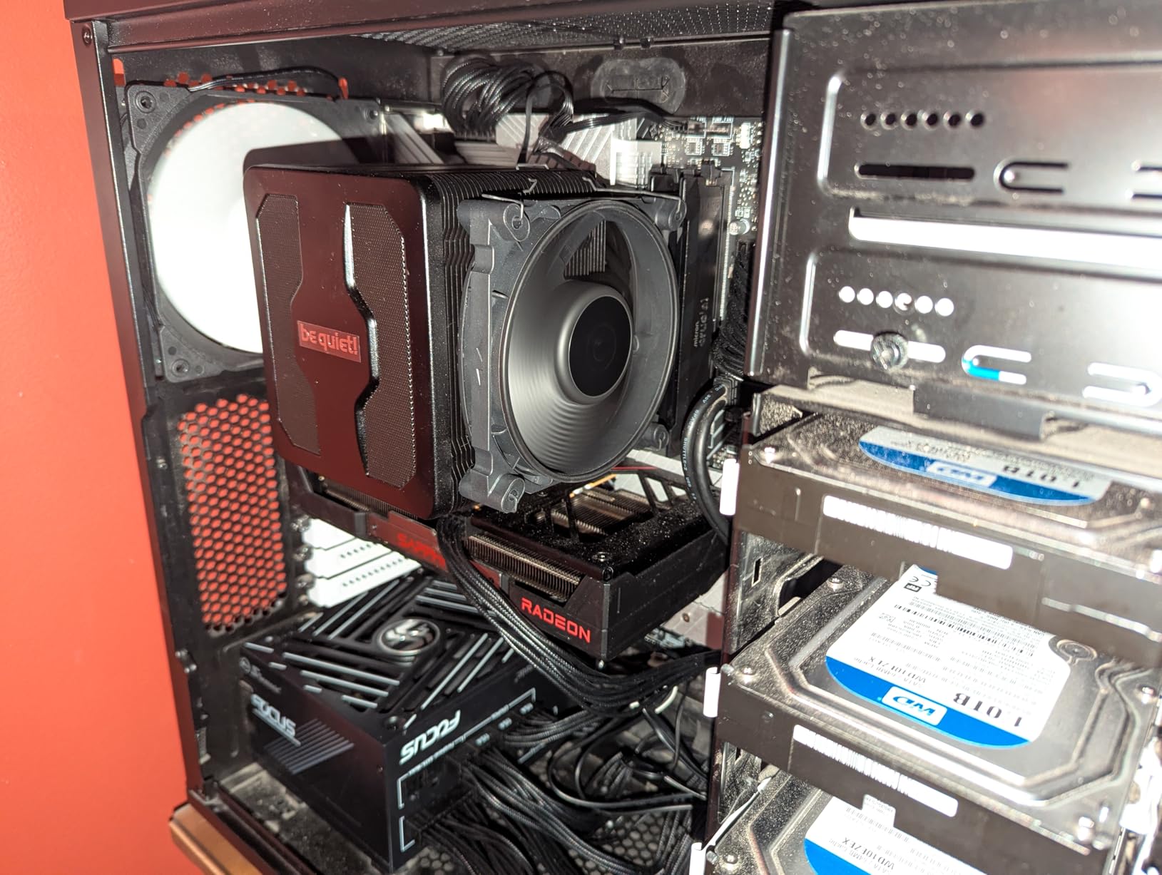 be quiet! Dark Rock Elite Air CPU Cooler | 2X Silent Wings 135mm PWM Fans | Speed Switch with 2 Modes | High-Performance Heat Pipes | Front Fan Rail System | Enhanced RAM Compatibility customer photo 1