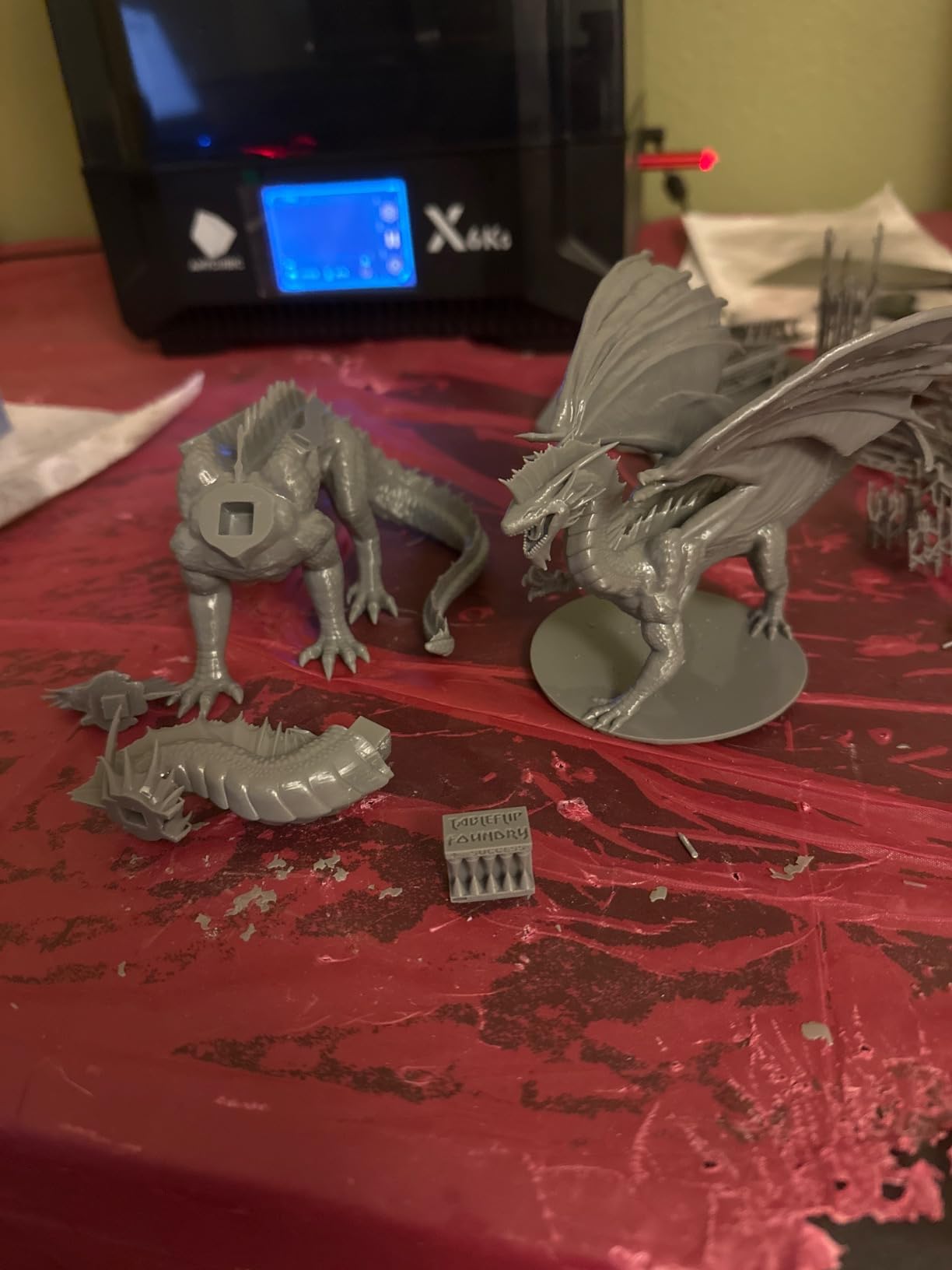 WARGAMER by FauxHammer | Durable Tabletop Miniature Resin | Wash with Water or IPA (1kg) customer photo 1