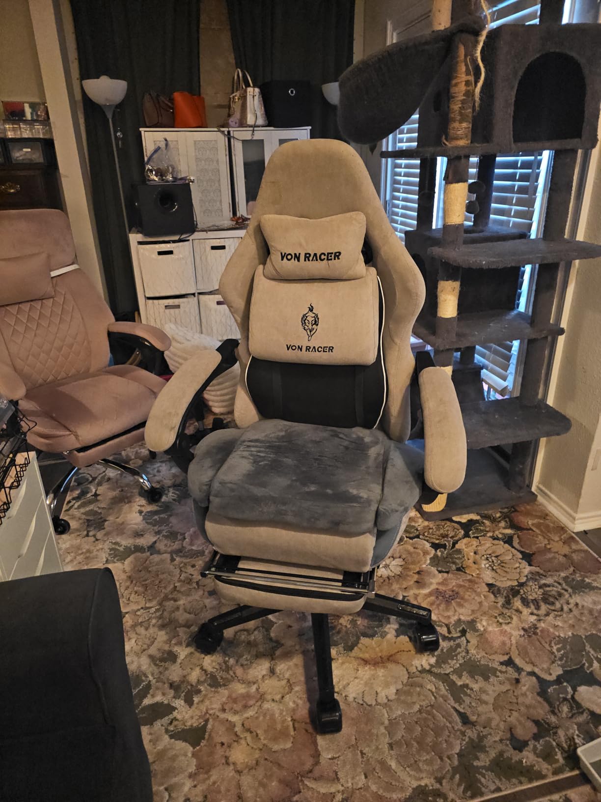 500Lbs Office Chair Replacement Parts, w/ 6'' x 10.2