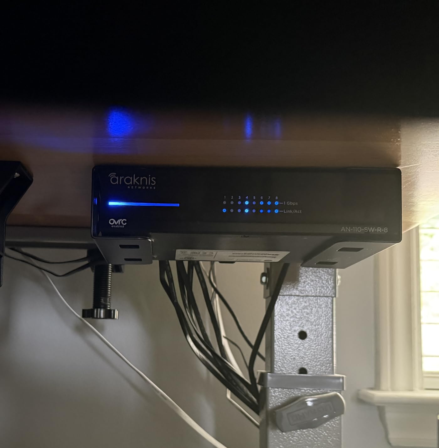 Under Desk Laptop/Mini PC Storage Mount,CPU Holder,Compatible with Dell OptiPlex,Mac Book,Mac mini and More. customer photo 2