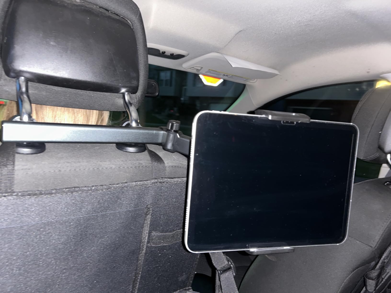 LISEN for iPad Holder Car Road Trip Travel Essentials Activities for Toddler Kids Gifts, Car Accessories for Women Interior Men Truck 3in1 Tablet Holder Back Seat Car Camping Headrest Organizer customer photo 1