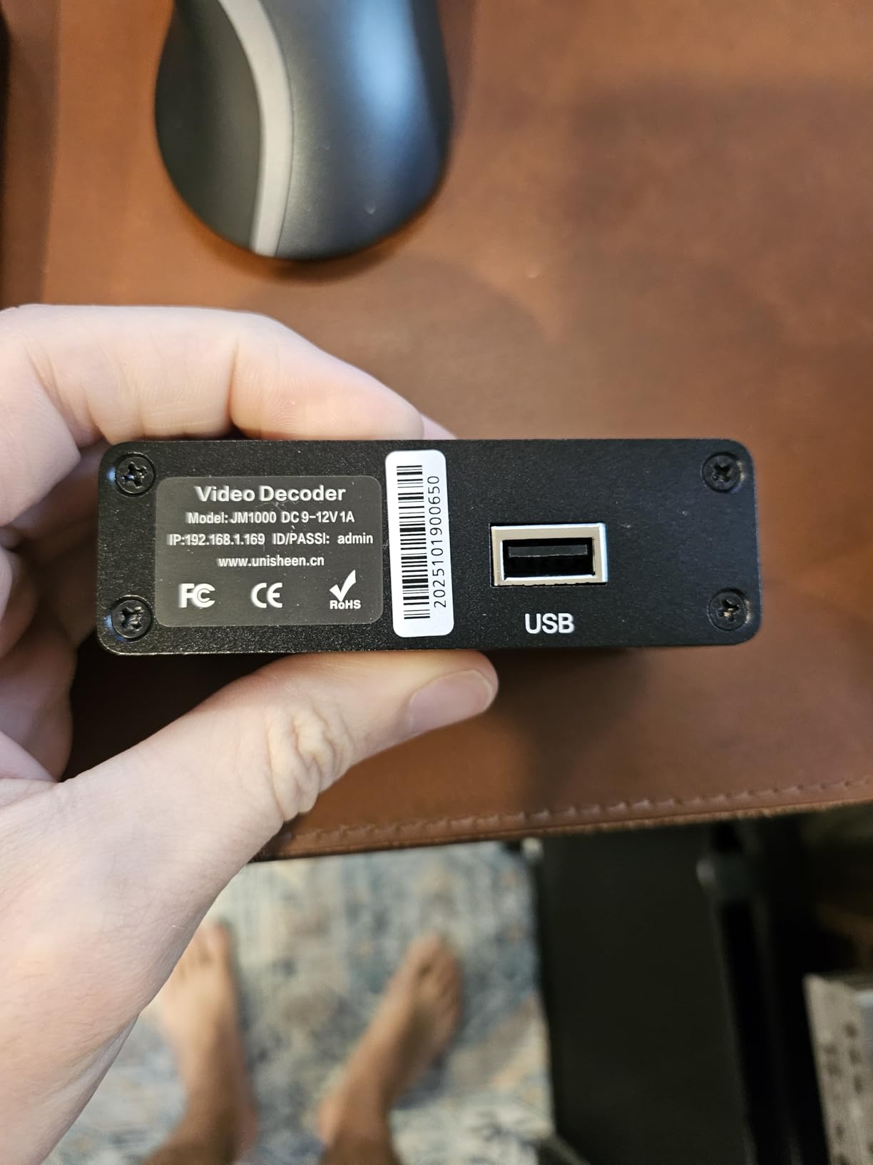 1080P60 HDMI Encoder-Support SRT,RTMP,RTSP,RTMPS,UDP,HTTP,HLS, Live Stream Broadcast for YouTube, Facebook, Twitch, etc. Video Encoder for Live Streaming customer photo 2