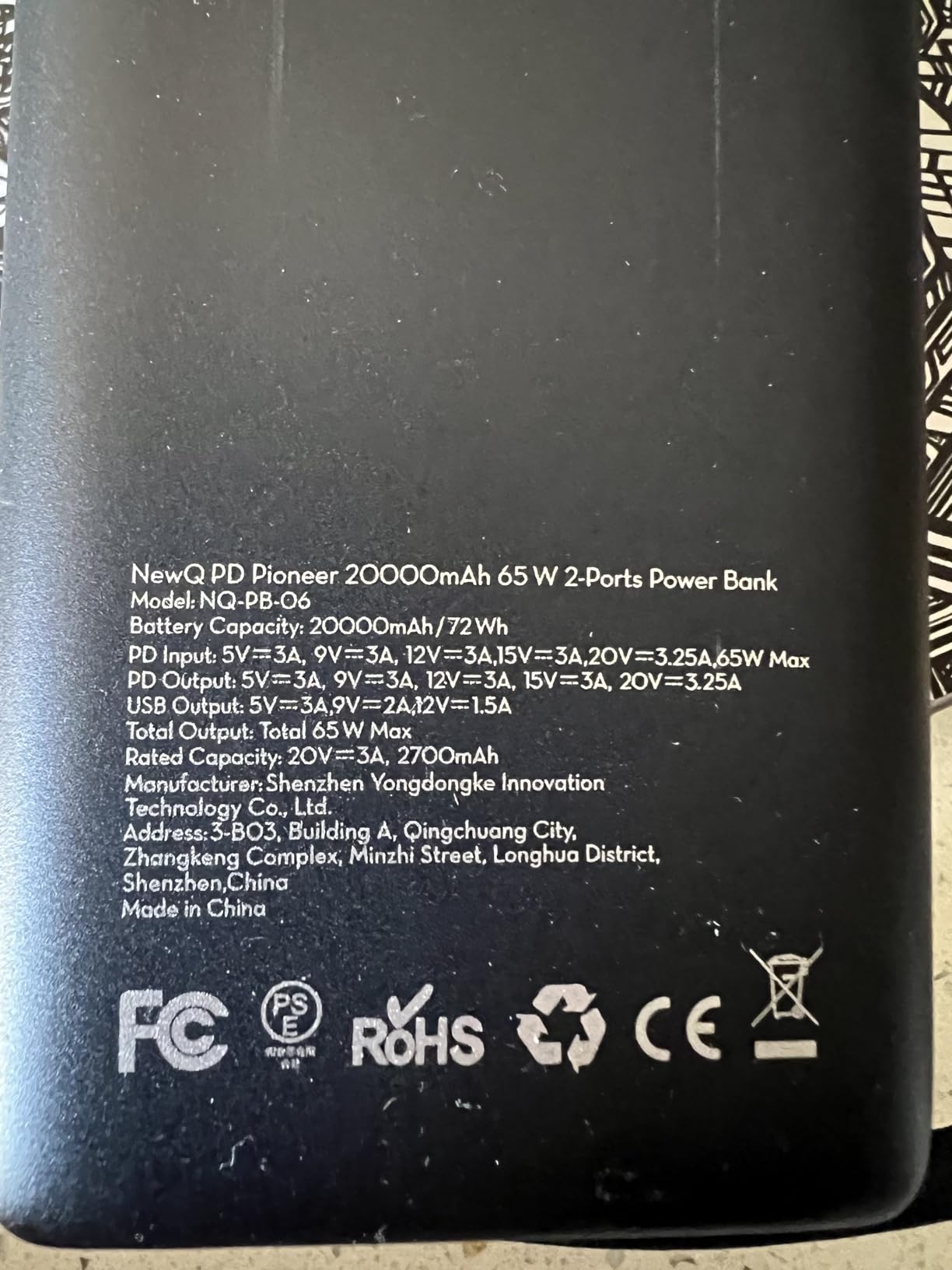 NEWQ 2-in-1 Steam Deck Battery Bank & Stand for Steam Deck/Steam Deck OLED, 20000mAh 65W PD3.0 Fast Charging Power Bank, Steam Deck Accessories, with Dual USB C Cables (Not Suitable for Case) NQ-SD-02 customer photo 2