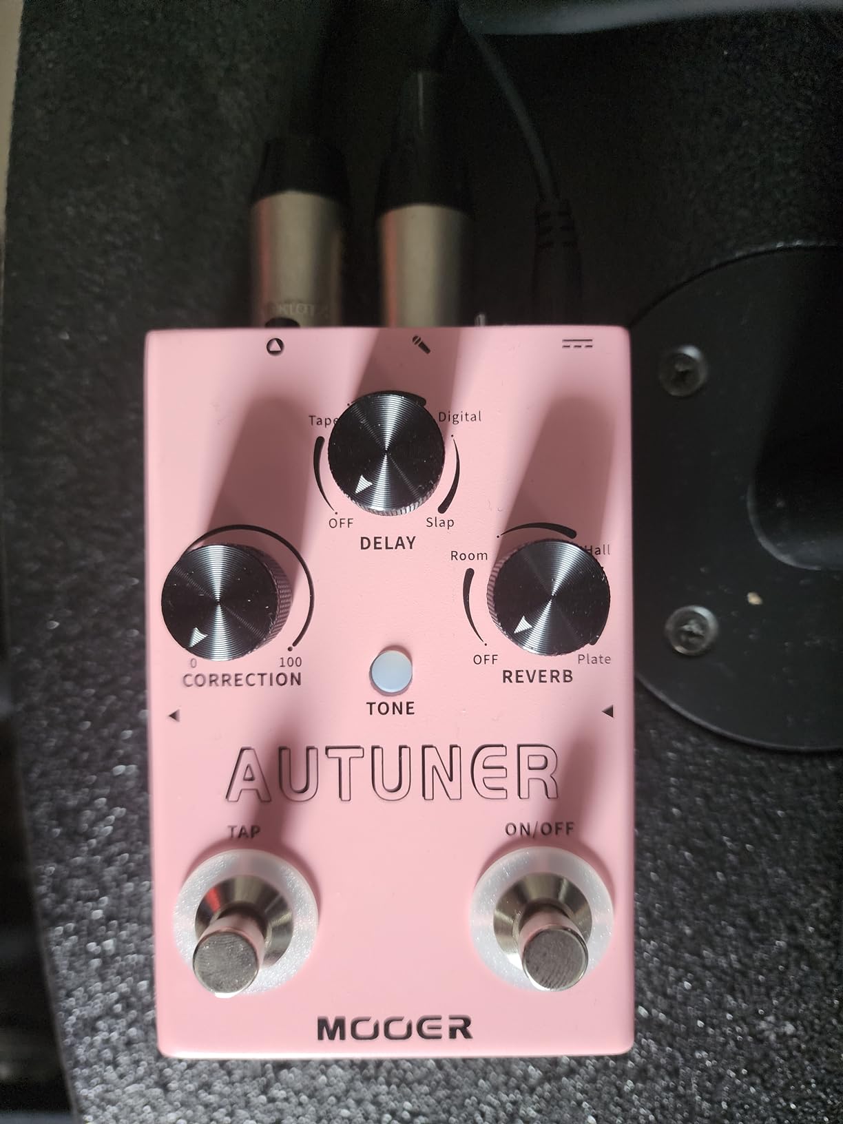 MOOER Looper Vocal Effects Processor Guitar Voice Pedal Vocal Stompbox Microphone Amplifier for Live Singing Streaming Recording (MVP3) customer photo 1