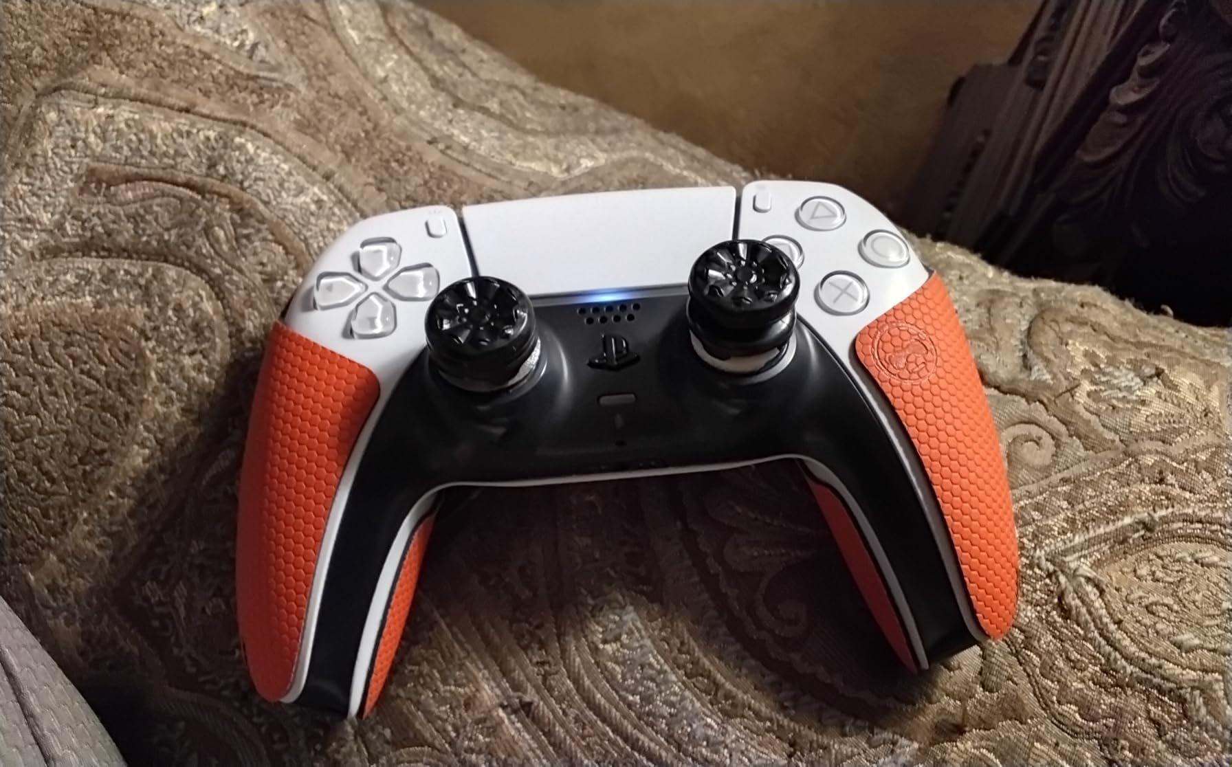 KontrolFreek Aim Boost Kit for PlayStation 5 (PS5) and PlayStation 4 (PS4) Controller | Includes Performance Thumbsticks and Precision Rings | Black Galaxy Edition customer photo 2