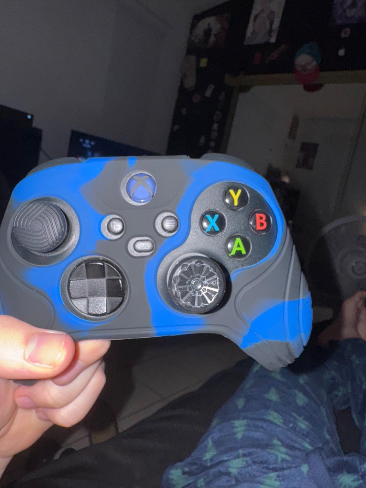 KontrolFreek Aim Boost Kit for Xbox One and Xbox Series X Controller | Includes Performance Thumbsticks and Precision Rings | Black Galaxy Edition customer photo 1
