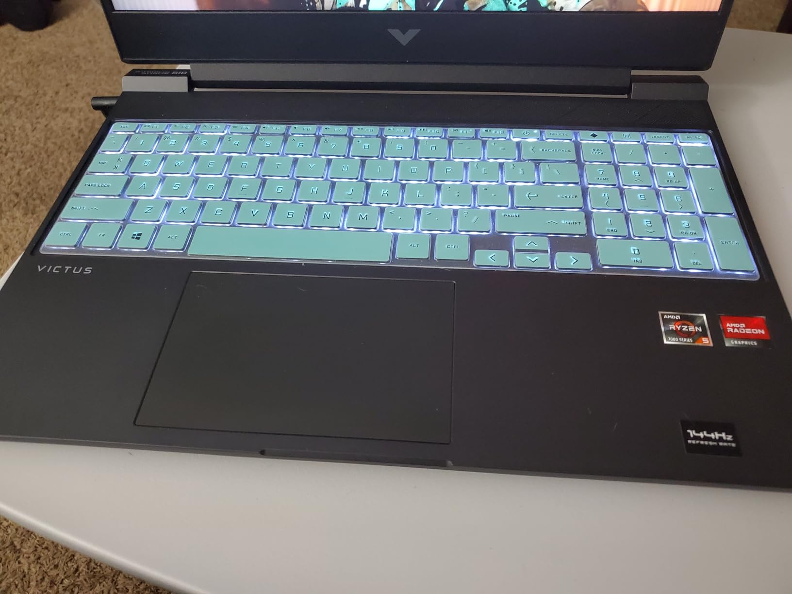 Keyboard Skin Cover Compatible for HP Victus 15.6