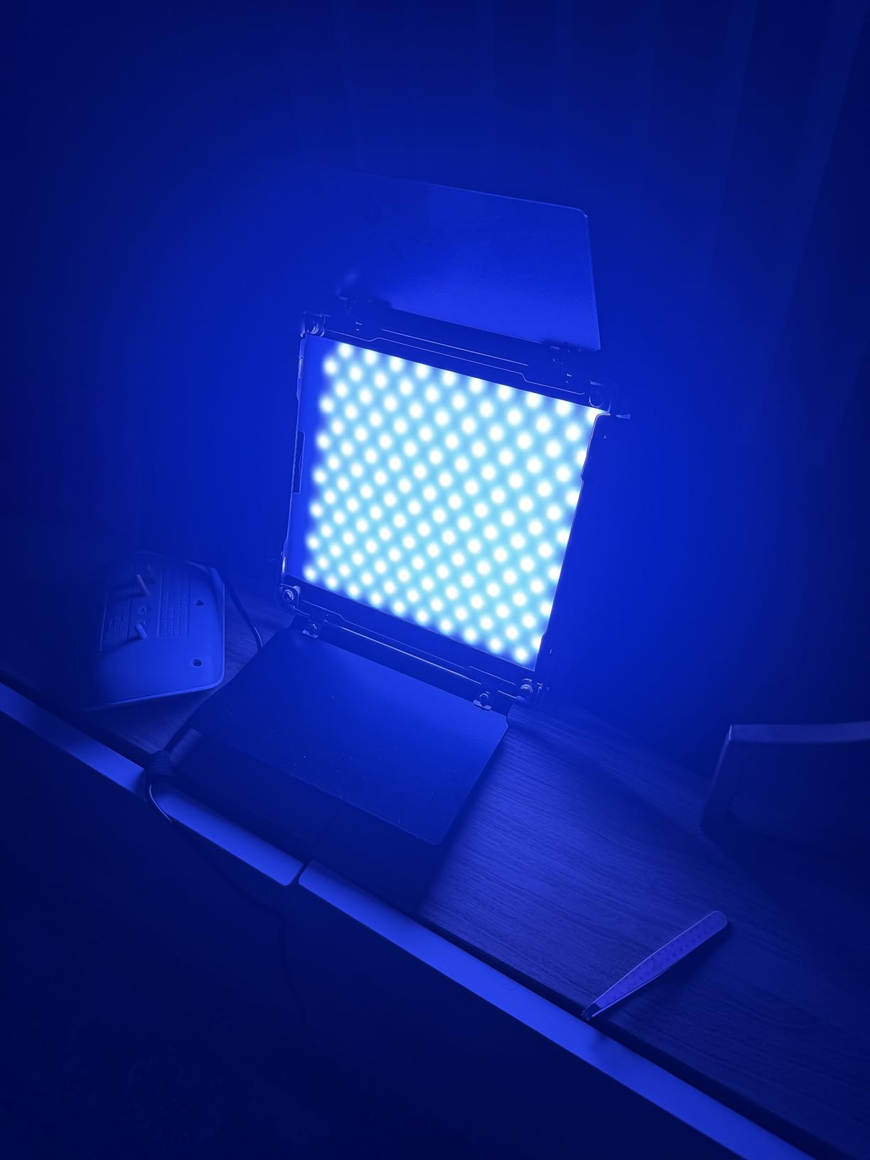 Mettlelite SPL420C RGB LED Video Light with APP Control, 360° Full Color RGB Panel Light, 2800K-8000K, CRI/TLCI 97+, 10 Scenes, Professional Photography Studio Lighting for YouTube/Stream/Photo/Video customer photo 1