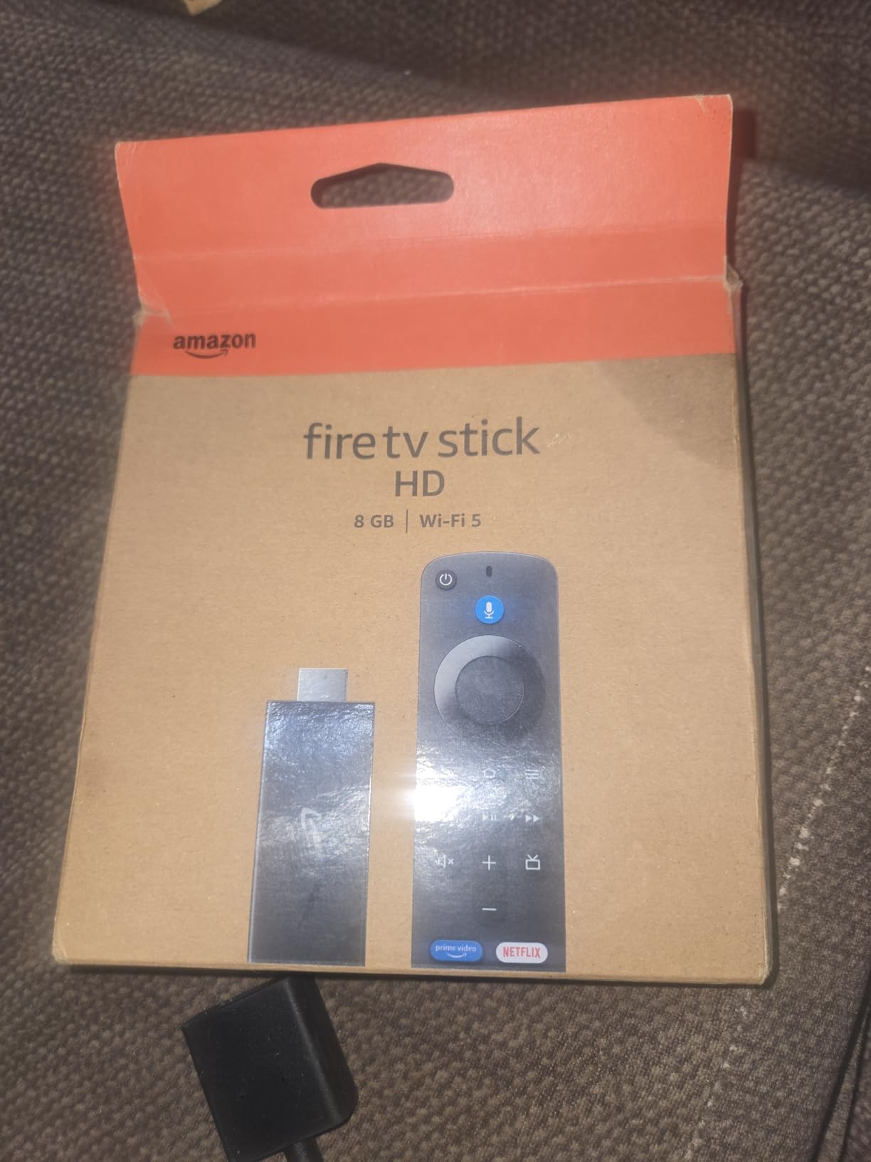 Amazon Fire TV Stick HD, free and live TV, Alexa Voice Remote, smart home controls, HD streaming customer photo 1