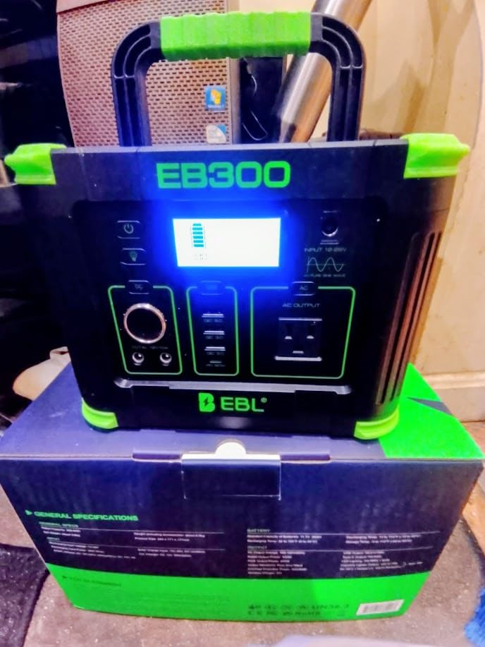 GRECELL Portable Power Station 300W, 288Wh Lithium Battery, 60W Fast Charging, Up to 300W(Peak 600W) AC Outlets customer photo 1