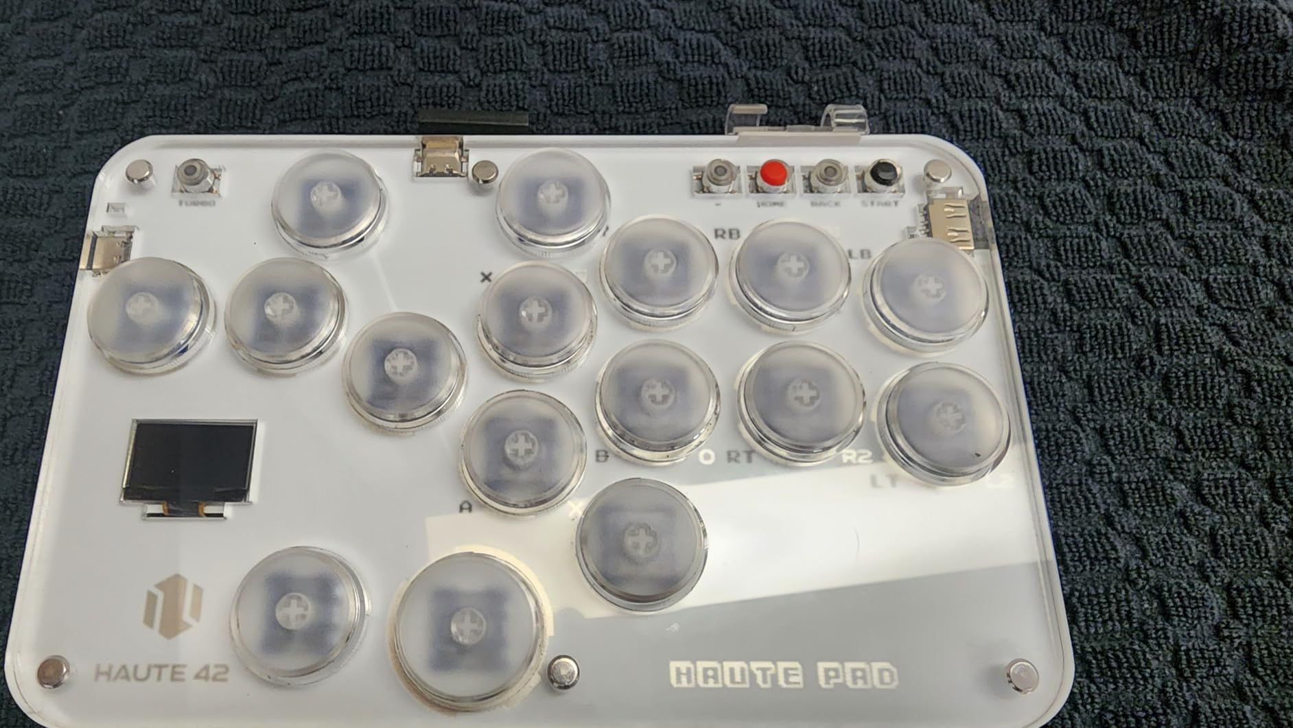 Sehawei Haute42 Arcade Stick S16 All-Button Gamerfinger with Custom RGB & Turbo Functions,Arcade Controller Street Fight for PC/Ps3/Ps4/Switch/Steam Game Keyboard-Supports Hot Swap & SOCD customer photo 2