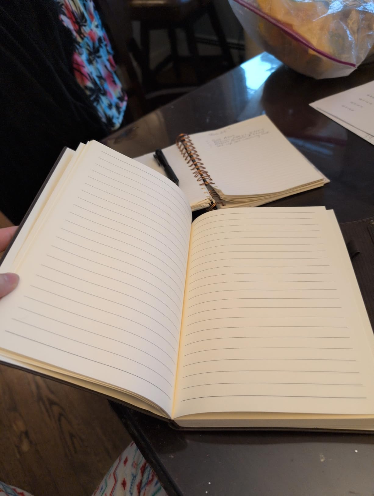 DND Dragon Notebook/Diary, Dragon Embossed Notebook for Dungeons & Dragons/D&D Series, RPG Accessory for DMs and Players Nerdy Gifts, 288 Pages A5 Leather Notepad for Men and Women. customer photo 1