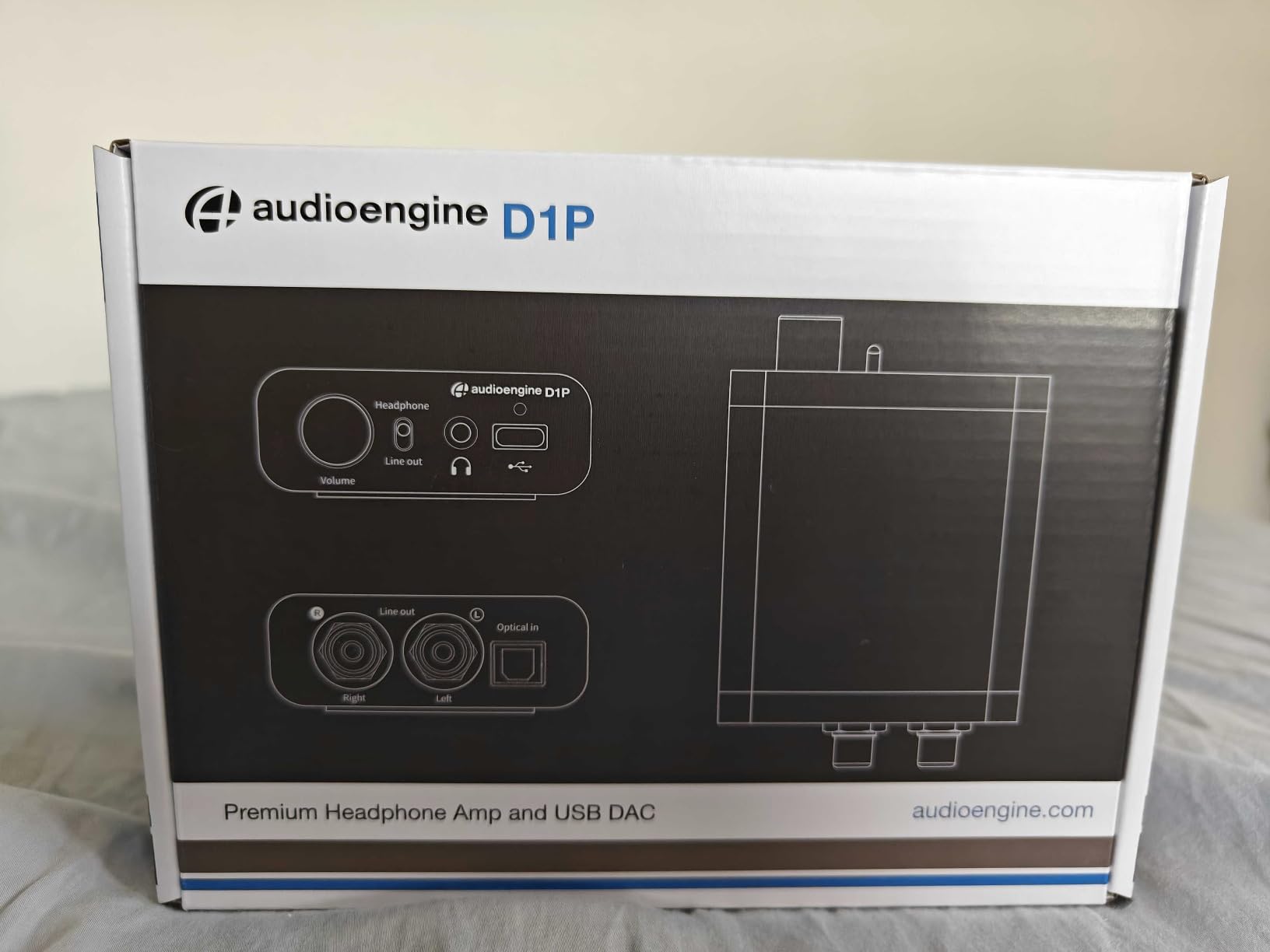 Audioengine D1P 32 Bit Portable Headphone Amplifier - Audio DAC Amp Switcher for Gaming and Music customer photo 1
