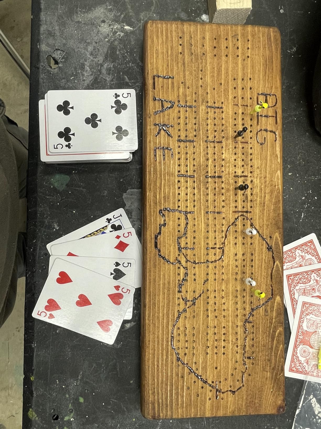 Acrylic Cribbage Board Templates 1/4'' Thick DIY Router Guide Kit for Cribbage Game Unique 3-Track Heavy Duty Woodworking Guide for DIY Game Board customer photo 1