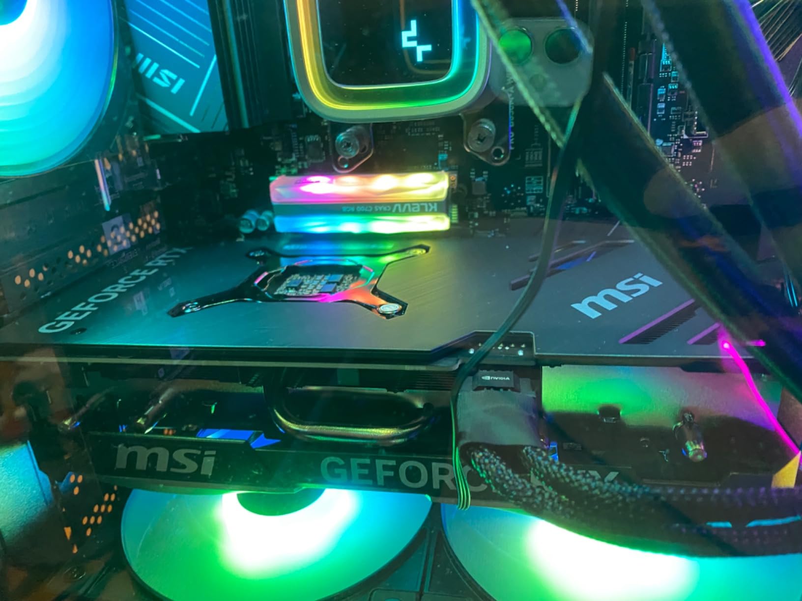 Gaming RTX 4070 Ti Super 16G Ventus 2X OC Graphics Card (NVIDIA RTX 4070 Ti Super, 256-Bit, Extreme Clock: 2655 MHz, 16GB GDRR6X 21Gbps, HDMI/DP, Ada Lovelace Architecture) customer photo 2