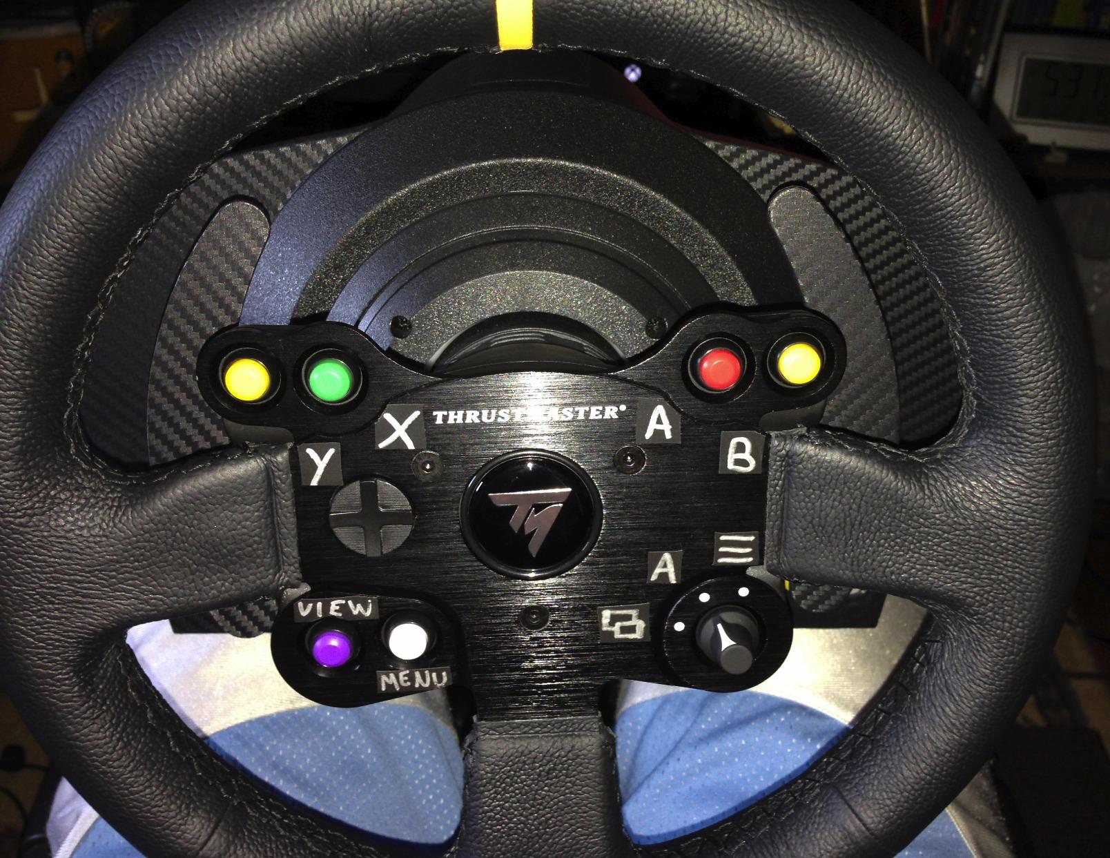 Thrustmaster Evo Racing 32R Leather (compatible w/ PS5, PS5 Pro, PS4, XBOX Series X/S, One, PC) customer photo 1