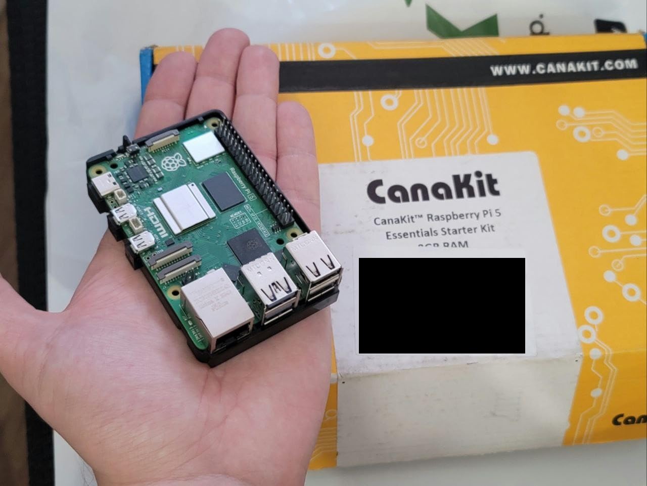 CanaKit Raspberry Pi 5 Essentials Starter Kit (8GB RAM) customer photo 1