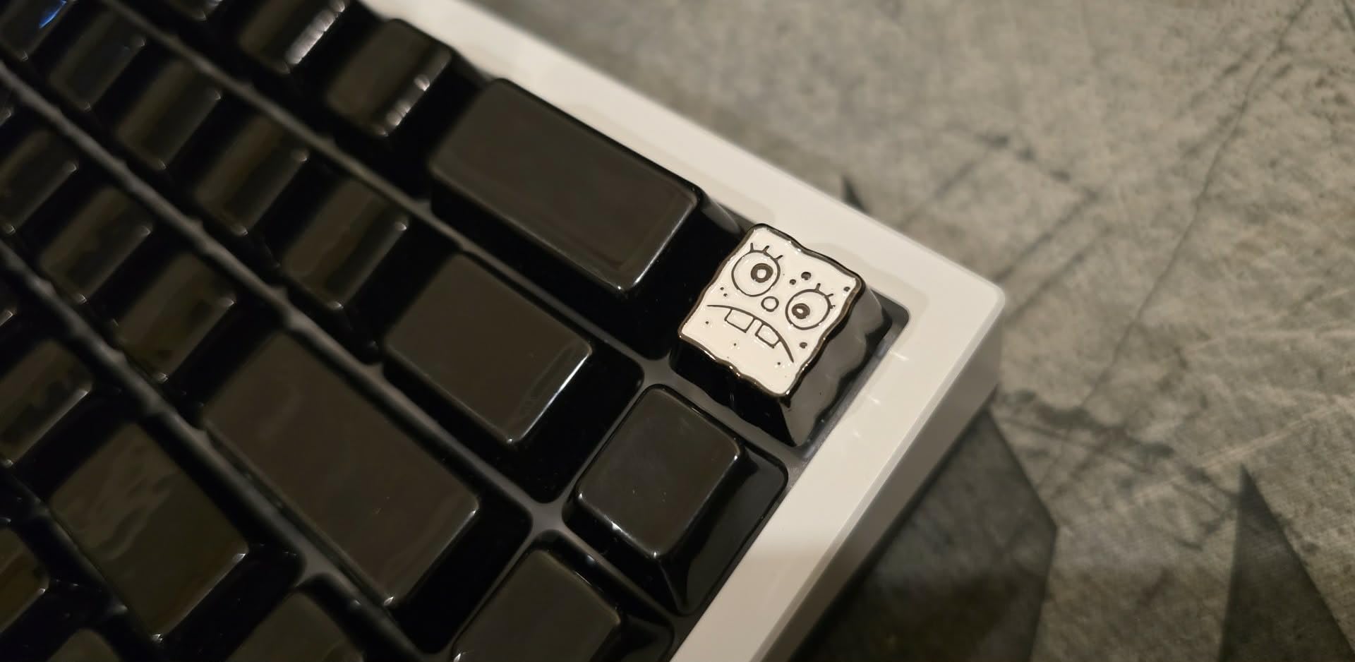 Anime Keycap for Mechanical Gaming Keyboard Cherry MX Profile, ESC R4 Height- Metal customer photo 1
