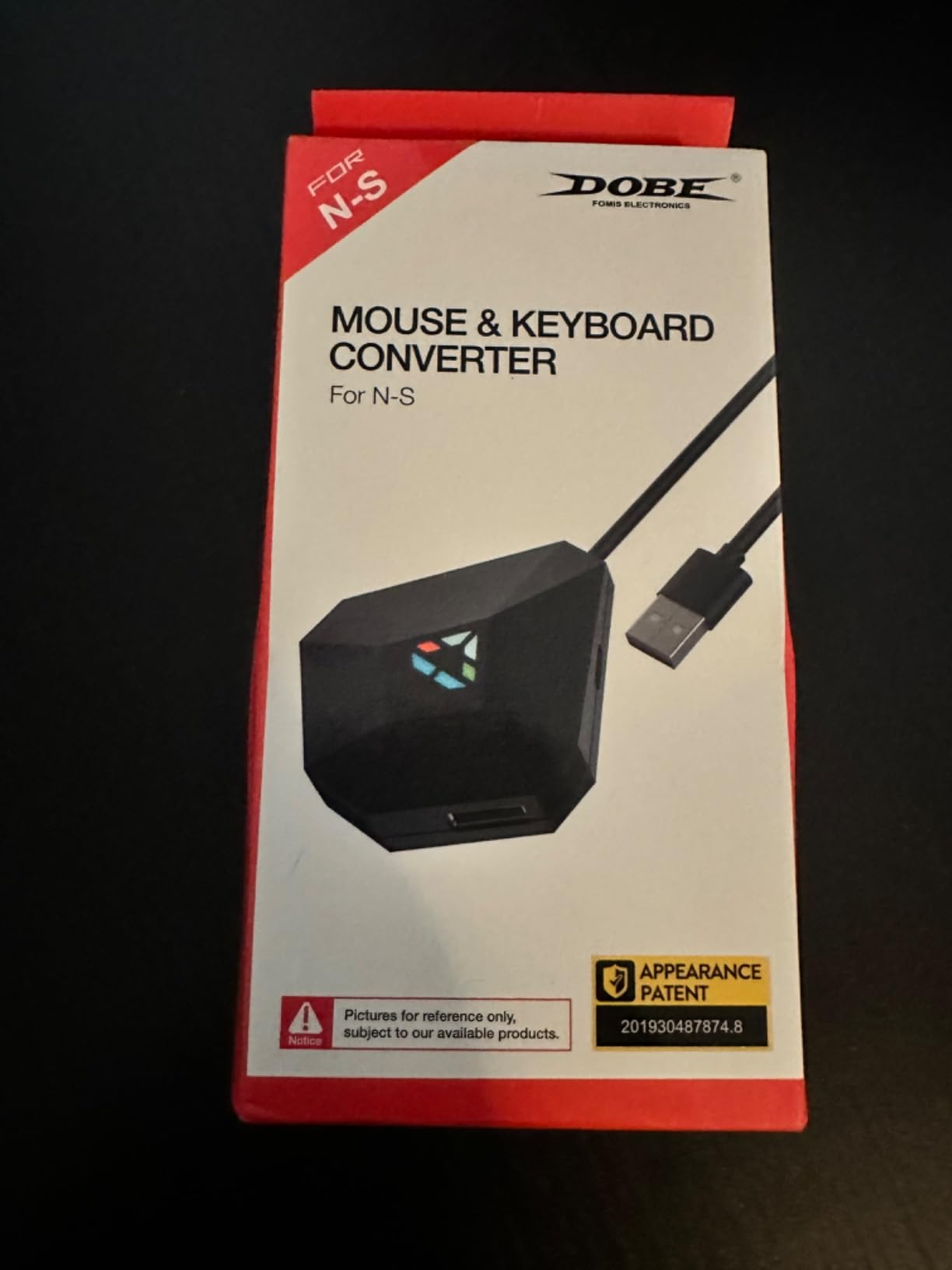 Keyboard and Mouse Adapter for Nintendo Switch/PS4/PS3/Xbox One/Xbox 360 Console Converter, Keyboard Mouse Adapter Support Mapping & Reset Button, Perfect for FPS, TPS, RPG, RTS Games customer photo 2
