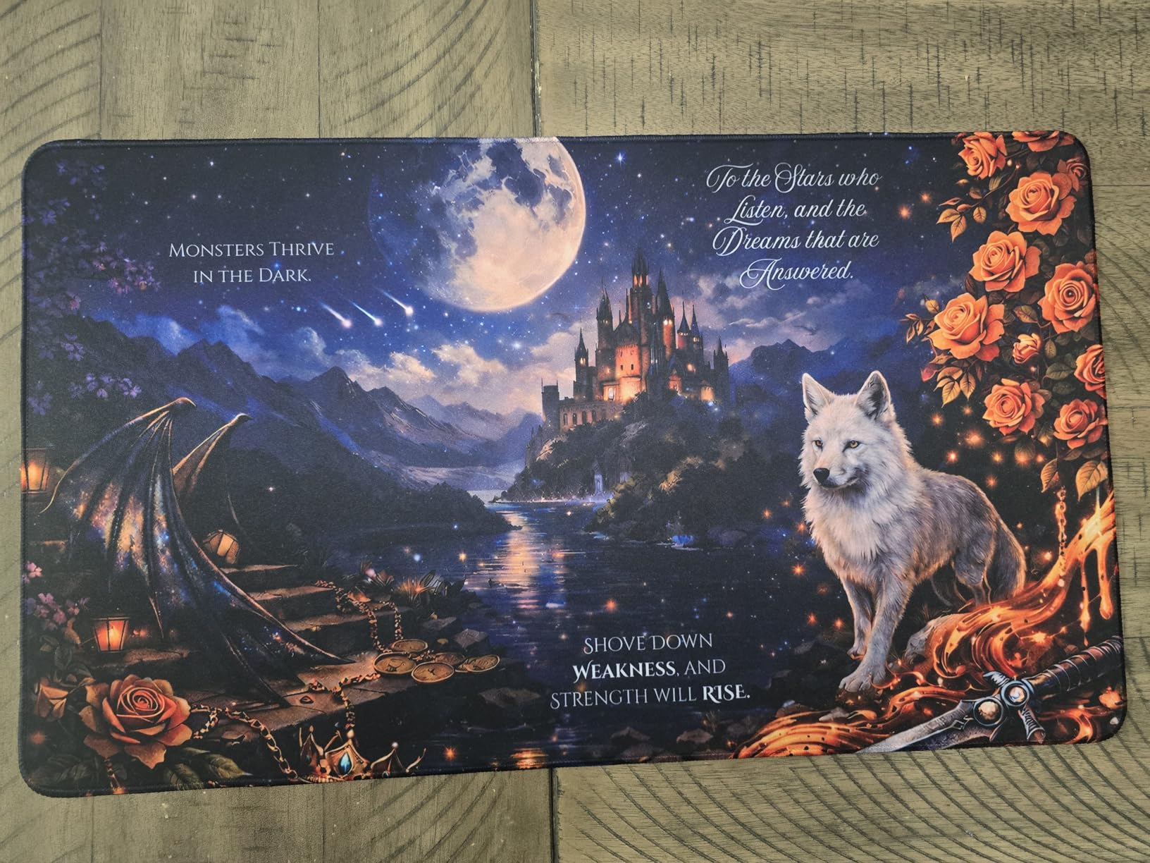 Custom Playmat for TCG Card Playing Game with Mat Bag Personalize Your Gaming Experience Different Playzones Design Options Non-Slip Surface for Pokemon MTG Yu-Gi-Oh Lorcana Card Game customer photo 1