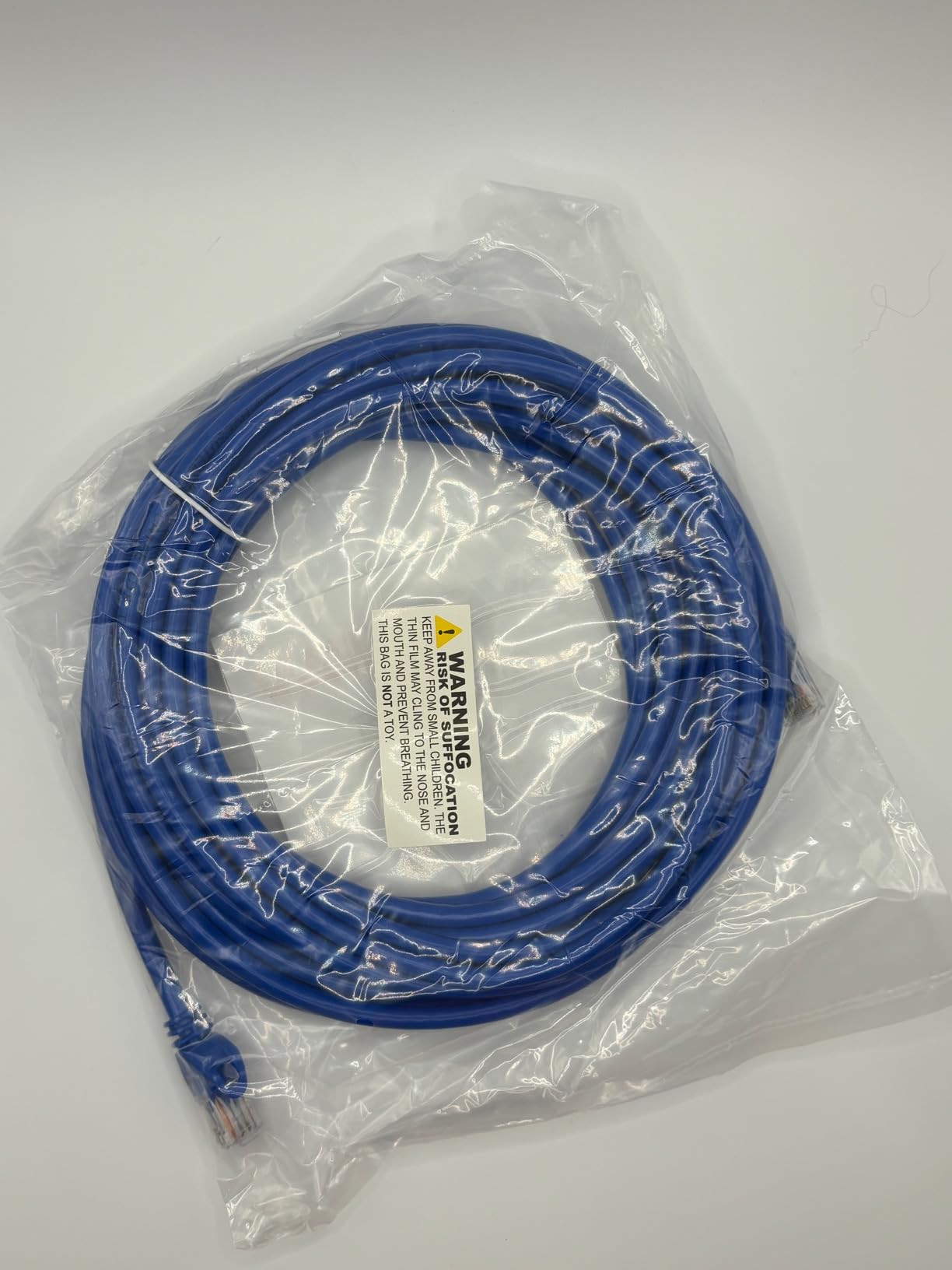 CAT 6 Ethernet Cable 100 FT, Indoor High-Speed 10Gbps Snagless Long CAT6 Internet Cable 100FT for Network, Router, Modem, Gaming, PlayStation, Xbox, POE Camera, Blue customer photo 1