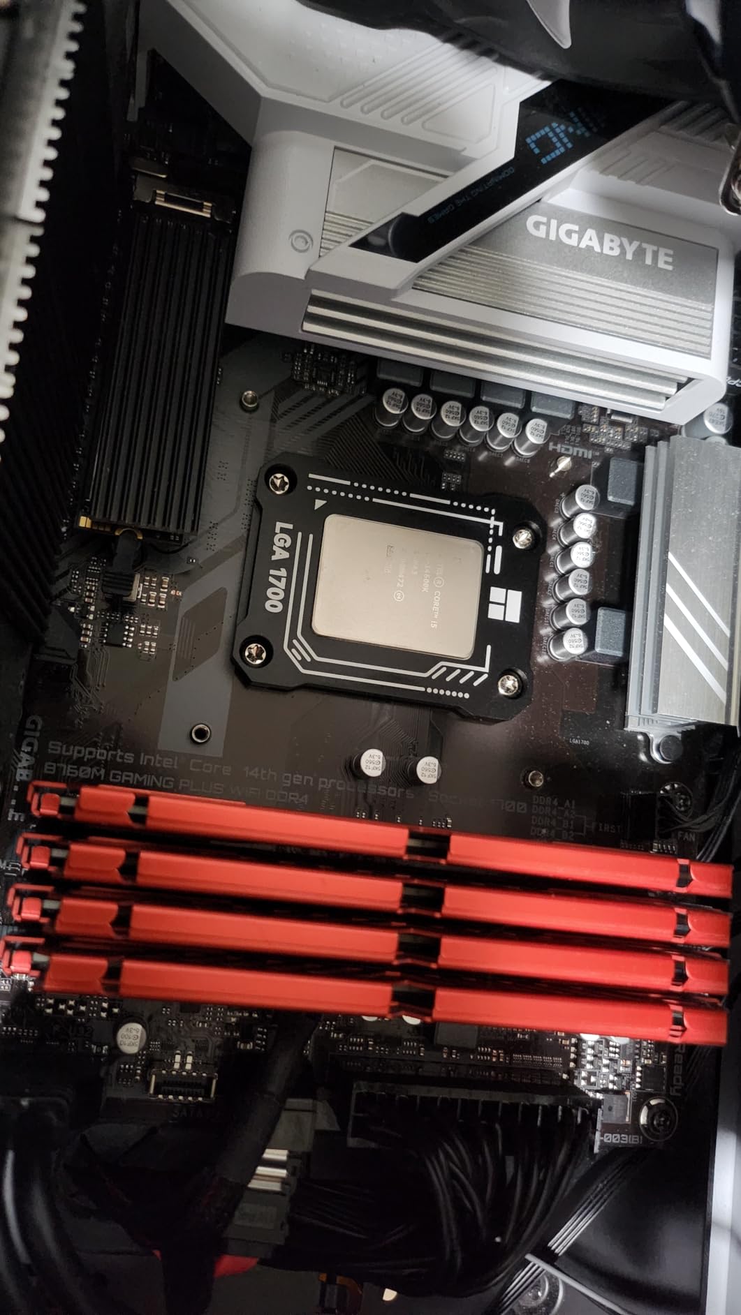 Thermalright CPU Contact Frame V2 for LGA 1700 Retrofit Kit, 1700 Bracket Intel 12th/13th/14th Generation Anti-Bending Buckle customer photo 1