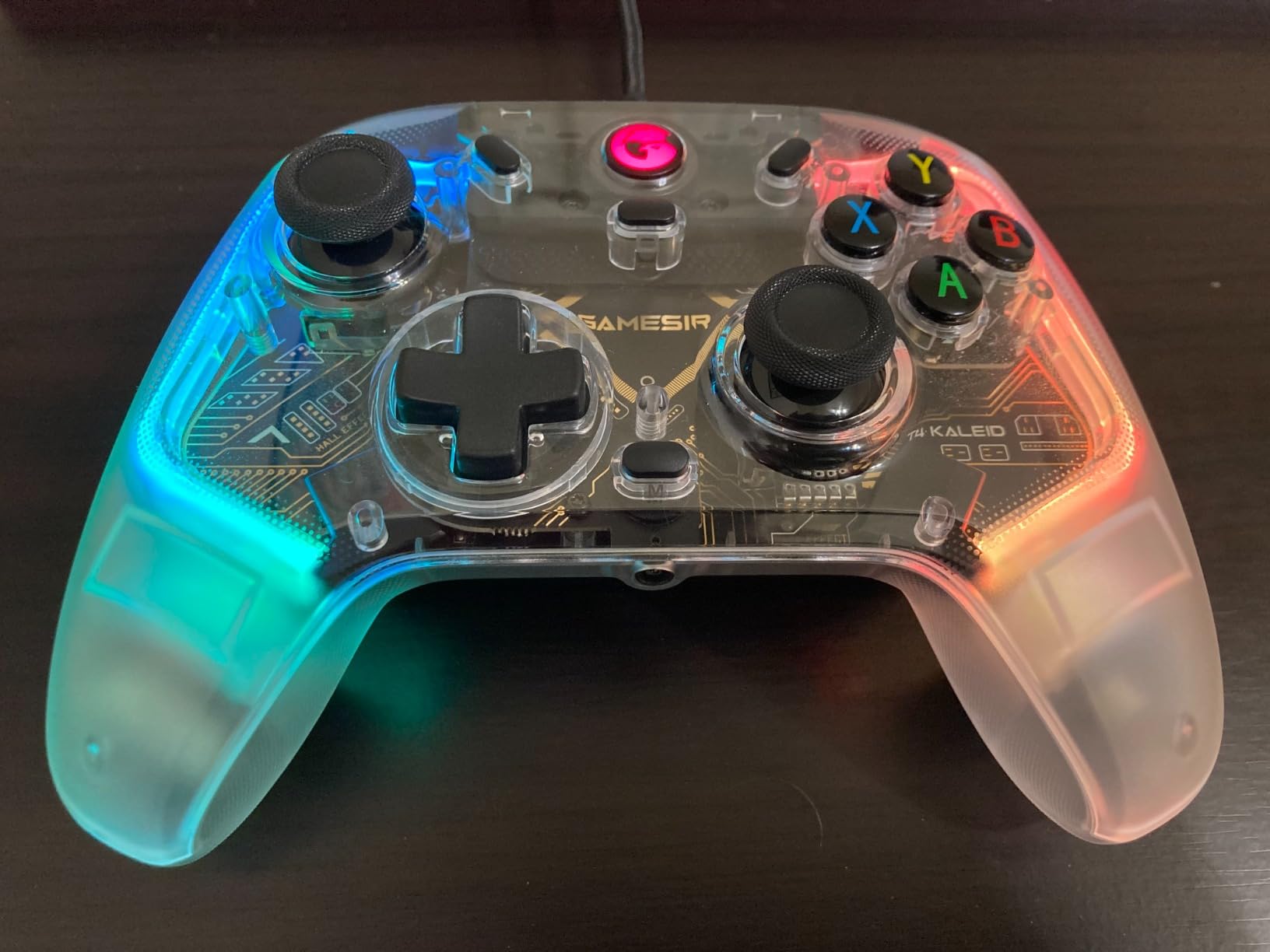 GameSir Kaleid Wired Controller for Xbox Series X|S, Xbox One,Windows 10/11 & Steam, Plug and Play Gaming Gamepad, Transparent Video Game Controller with Hall Effect Joysticks/Hall Trigger customer photo 1