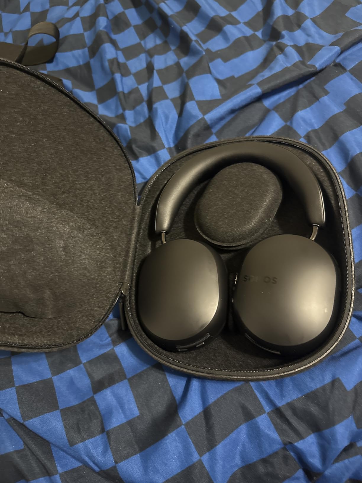 Sonos Ace | Noise Cancelling Wireless Over-Ear Headphones with Bluetooth, 30-Hour Battery Life, Spatial Audio, Dolby Atmos, Dynamic Head Tracking - Black customer photo 1