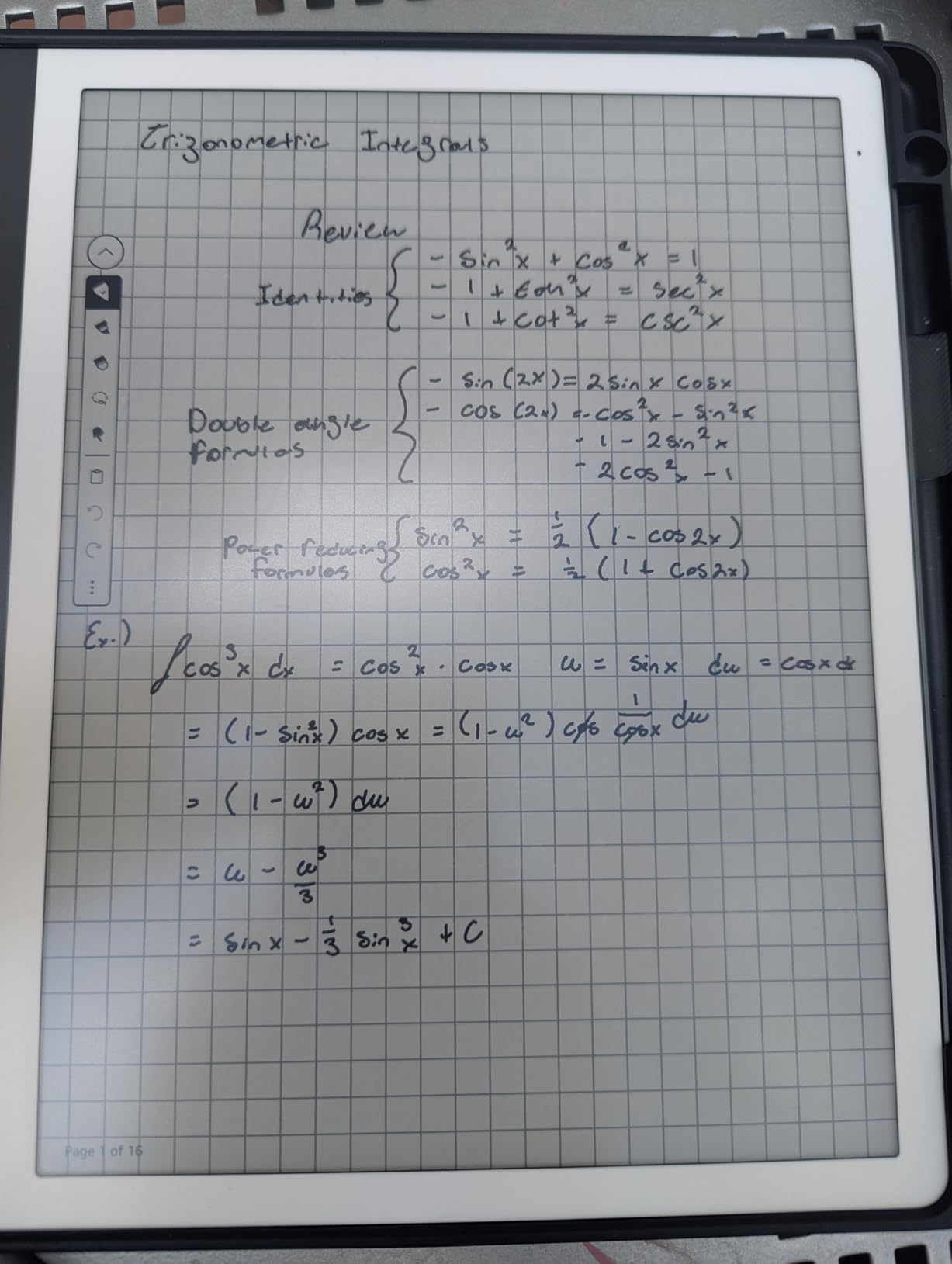 Amazon Kindle Scribe (16GB) - Your notes, documents and books, all in one place. With built-in AI notebook summarization. Includes Premium Pen - Tungsten customer photo 2