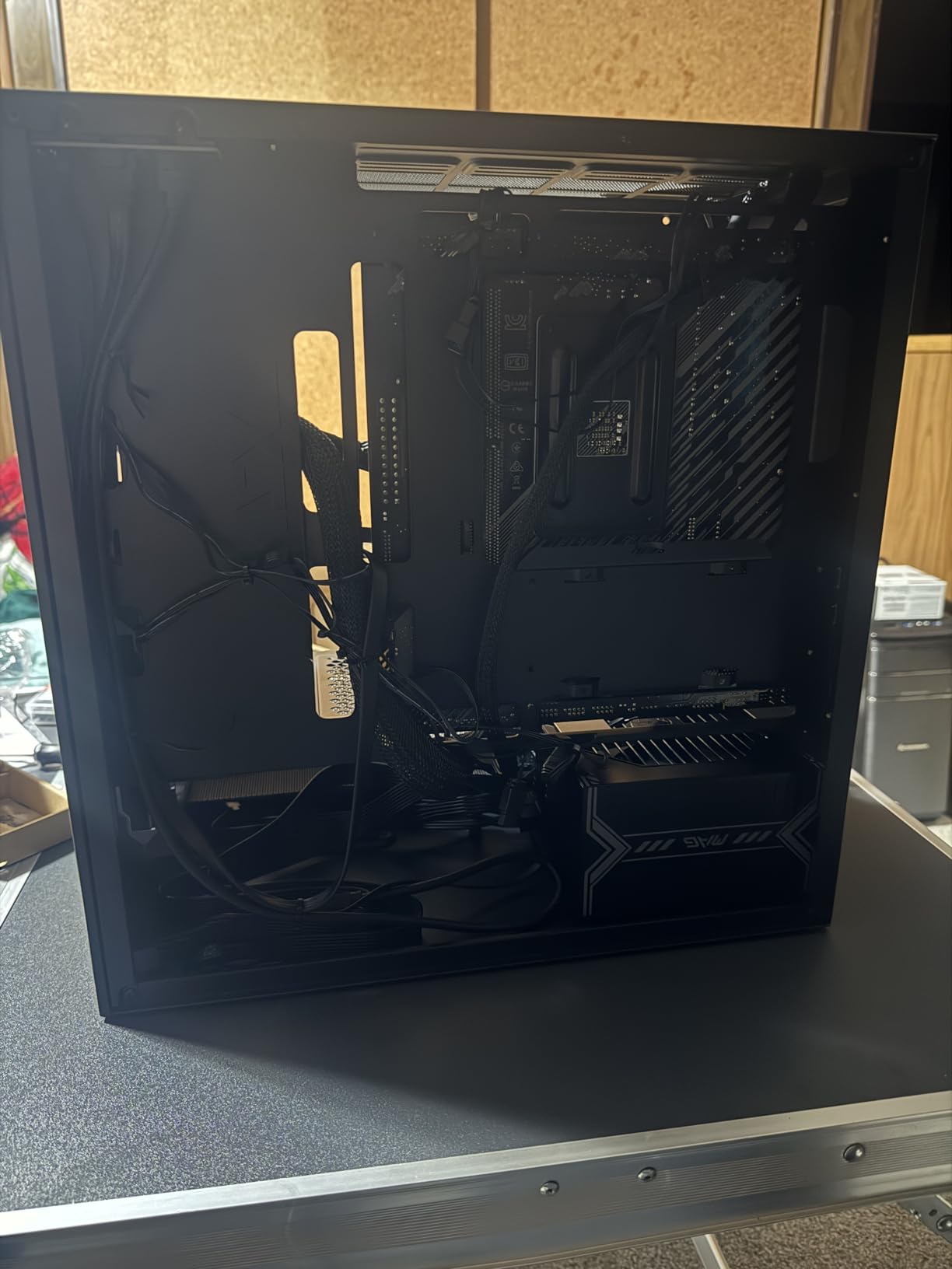 MSI MAG A650BE, Semi-Modular Compact 650W ATX Power Supply, 80+ Bronze, Low-Noise Fan, Active PFC Design, 5 Year Warranty customer photo 2