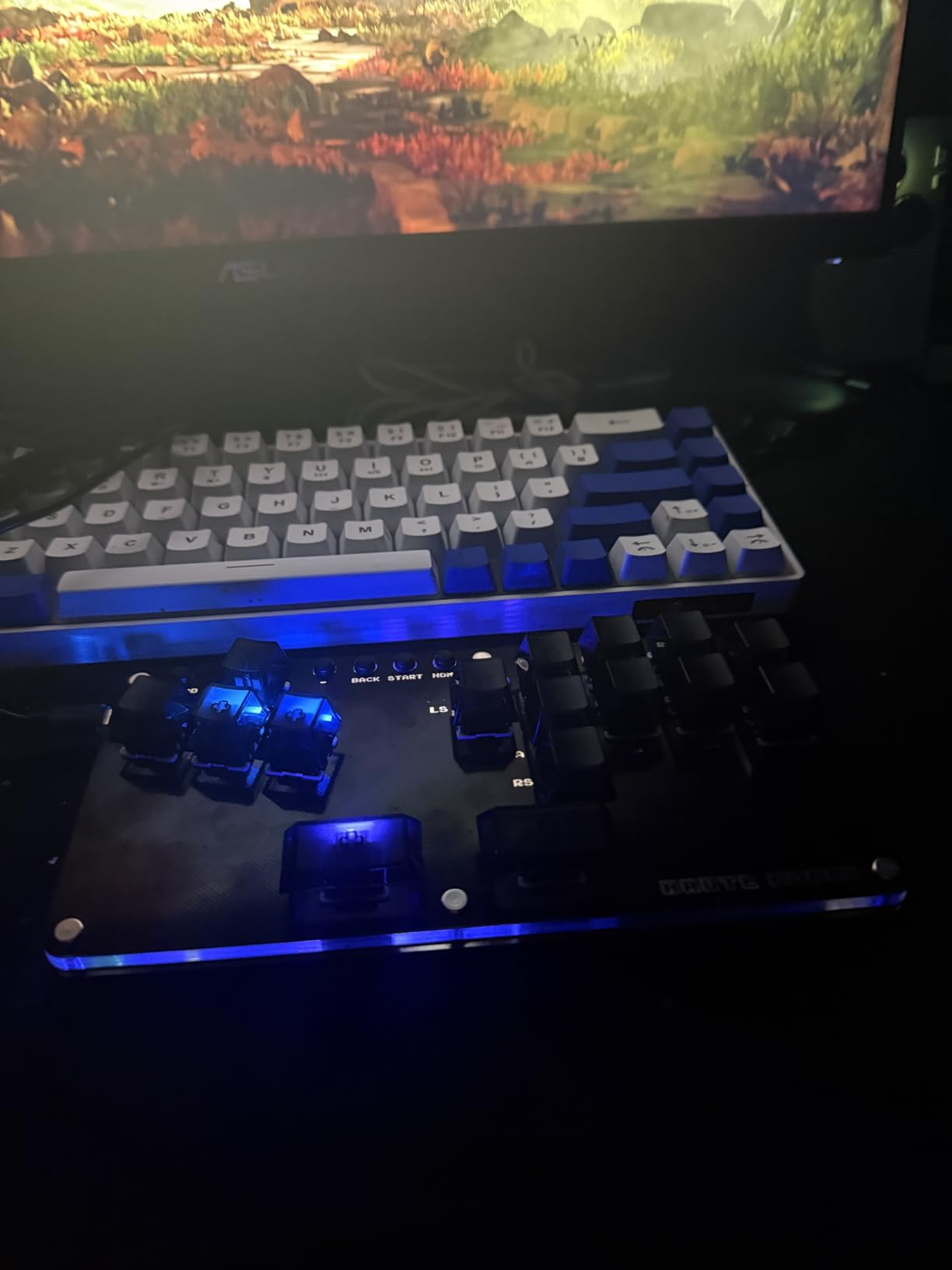 Leverless Controller Arcade Stick Haute42: 16Key All-Button Arcade Stick with Turbo Functions,Arcade Controller for PC/PS3/PS4/Switch Game Leverless Controller Fight Pad Supports Hot Swap & SOCD & RGB customer photo 1